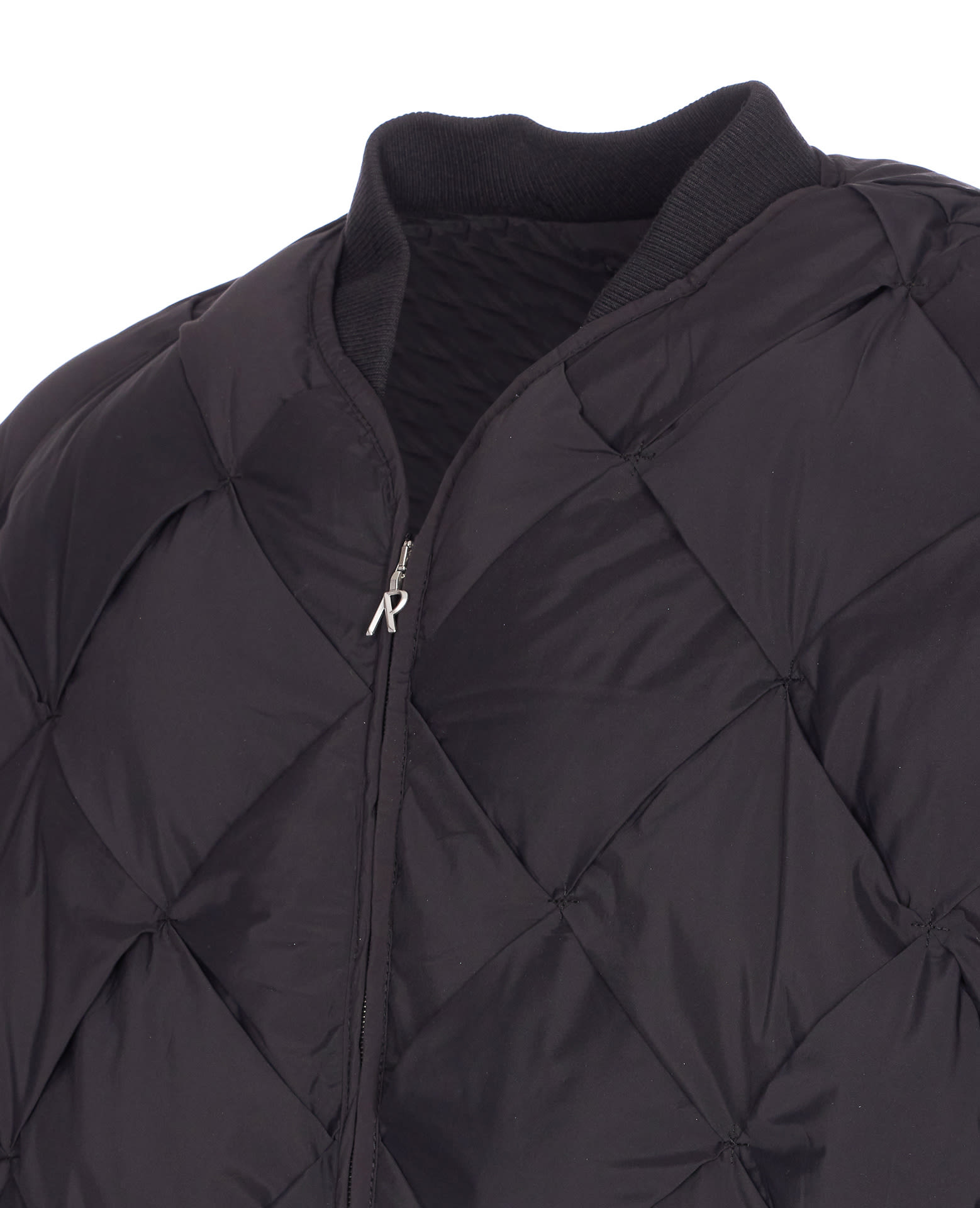 Represent Mens Jet Black Pillow Quilted Puffer Jacket Xl In Black