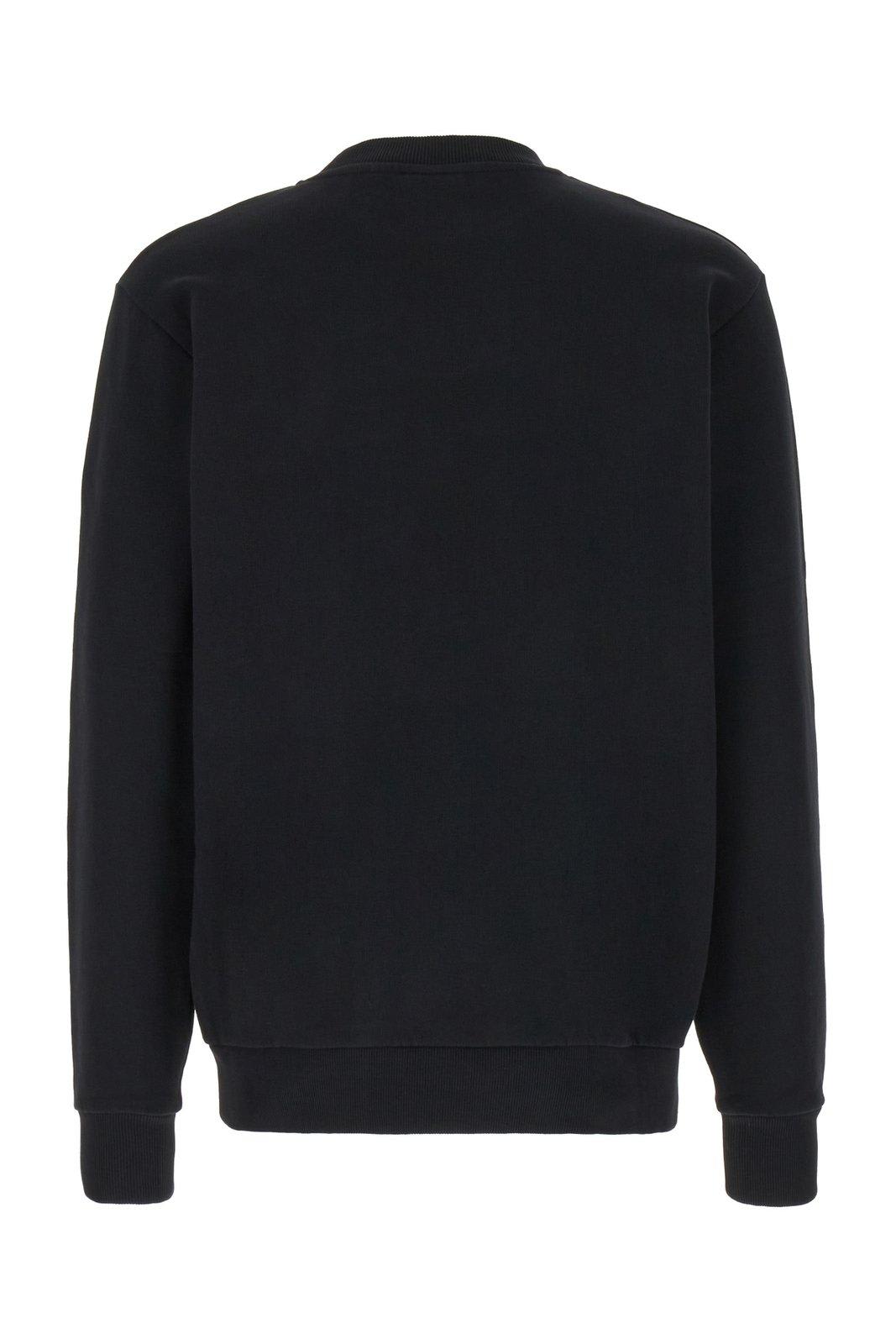 Shop Marcelo Burlon County Of Milan Graffiti Cross Sweatshirt In Black