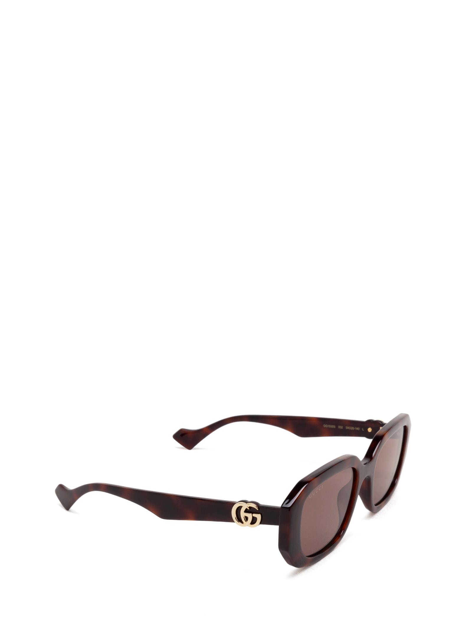 Shop Gucci Gg1535s Havana Sunglasses