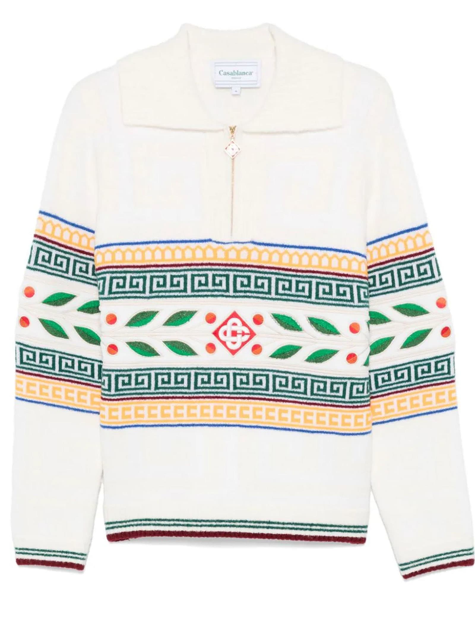 Shop Casablanca Sweaters White