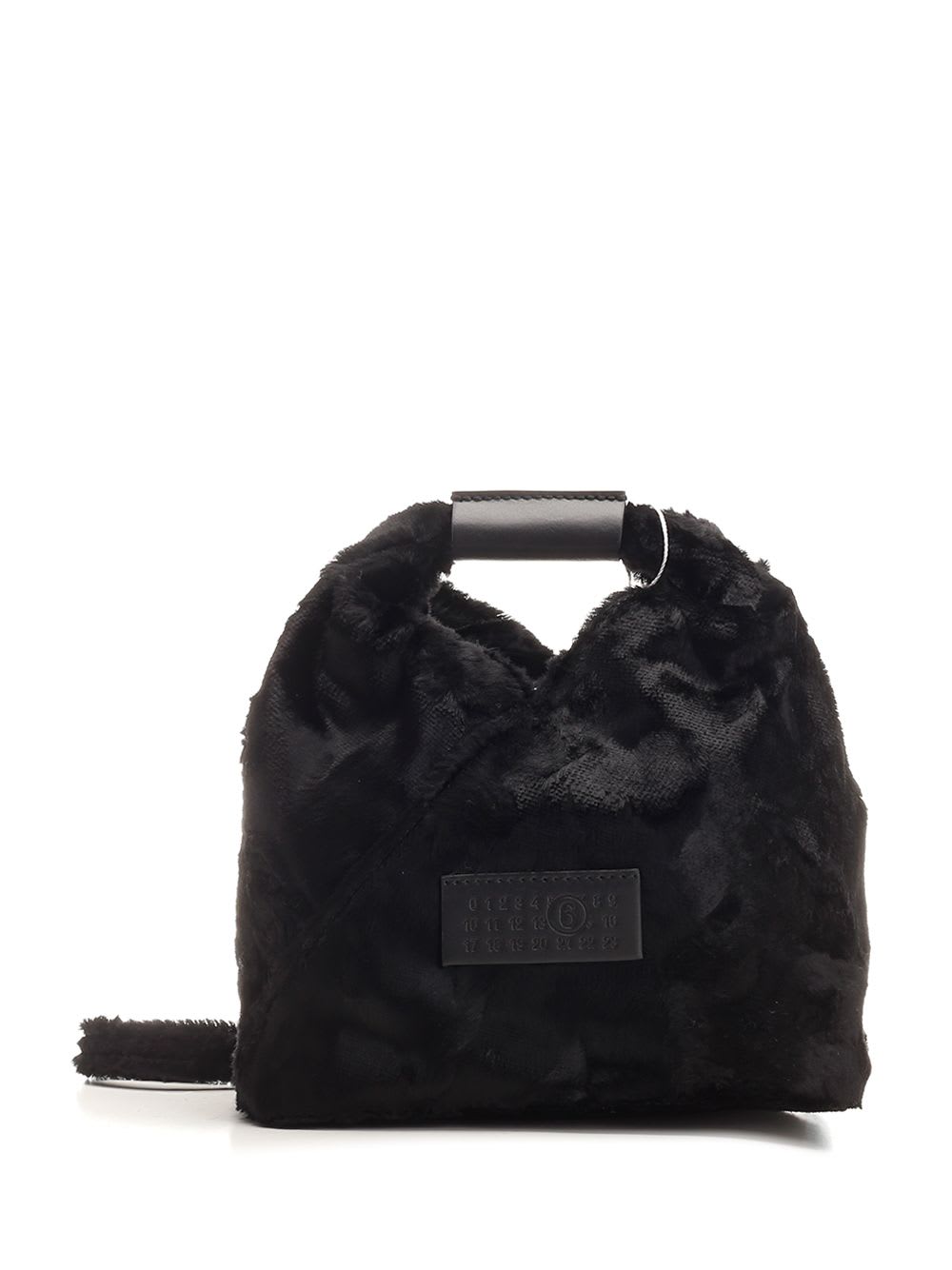 Shop Mm6 Maison Margiela Japanese Crossbody Bag In Black