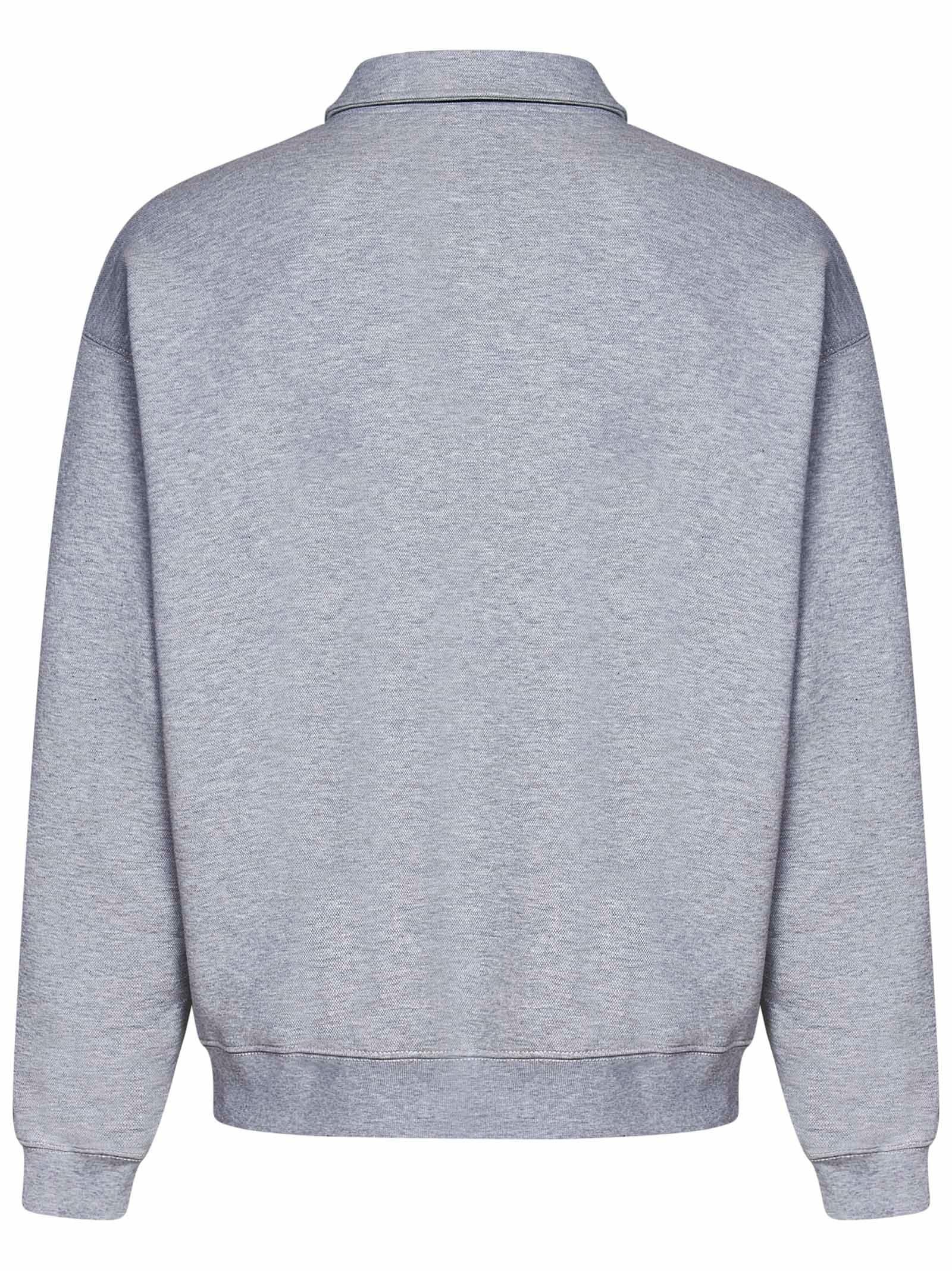 Shop Lacoste Sweatshirt In Grey