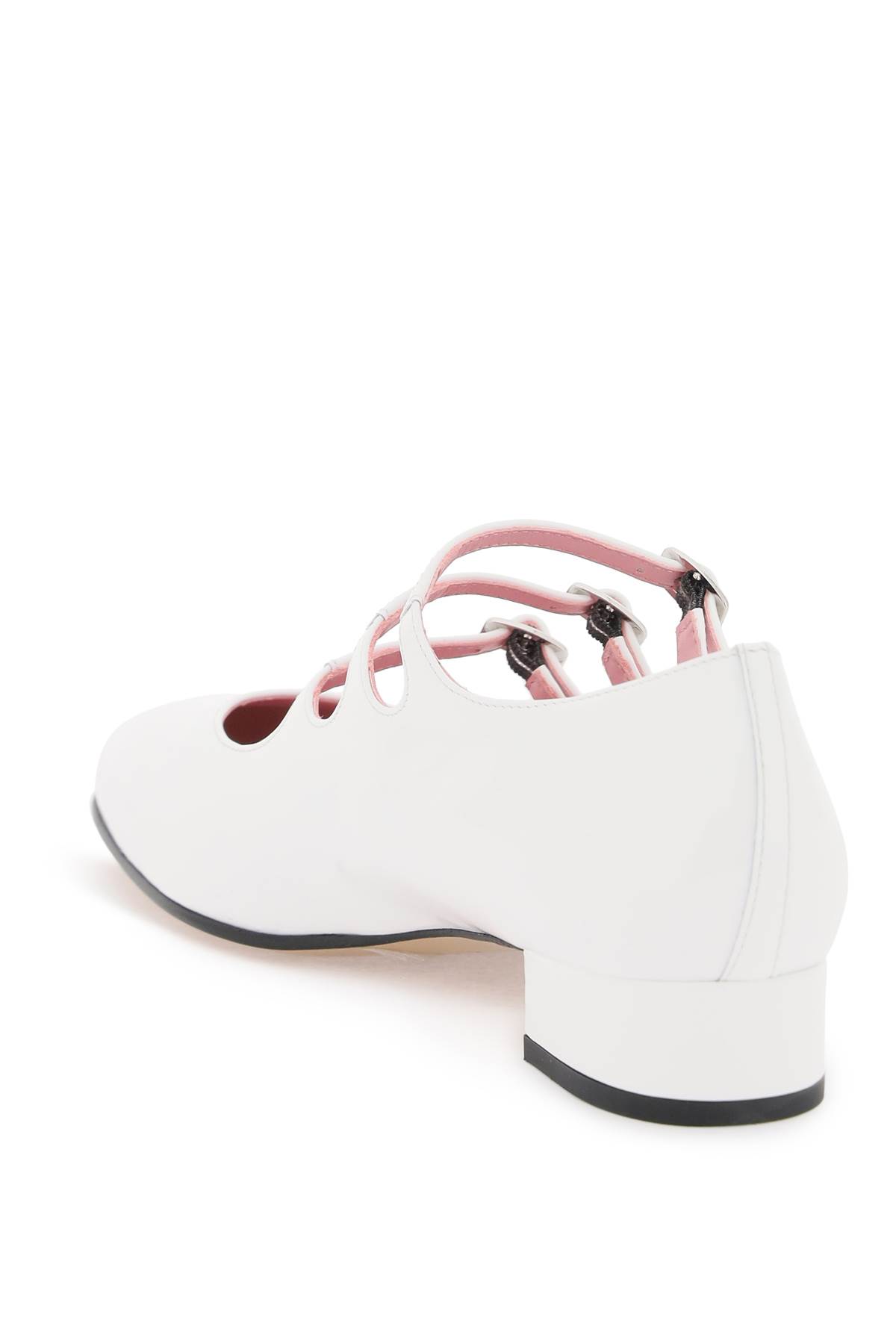 Shop Carel Patent Leather Ariana Mary Jane In White