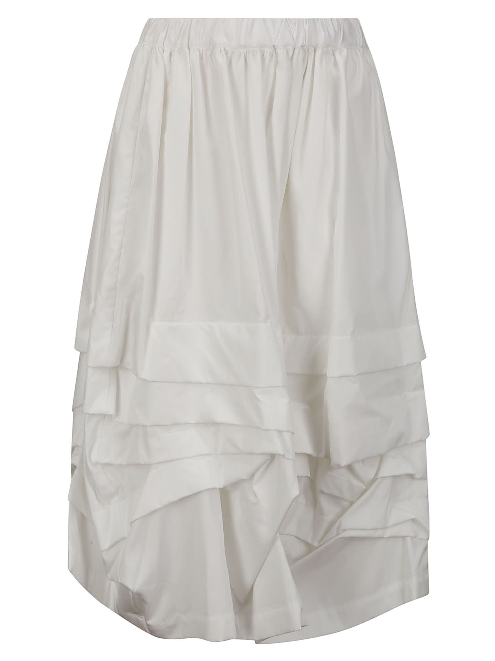 Shop Comme Des Garcons Girl Ladies Skirt In White