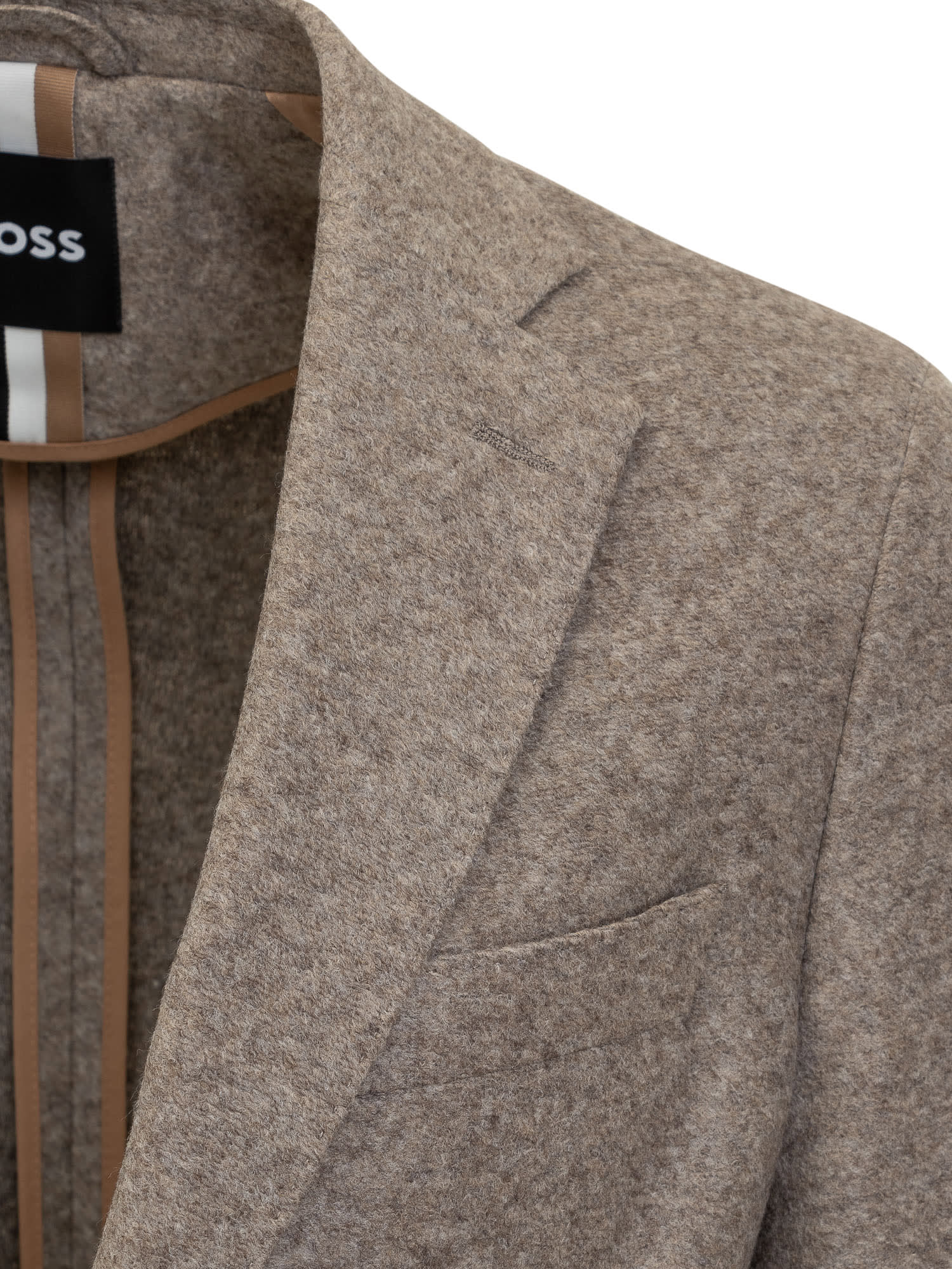 Shop Hugo Boss C-hanry Blazer In Medium Beige