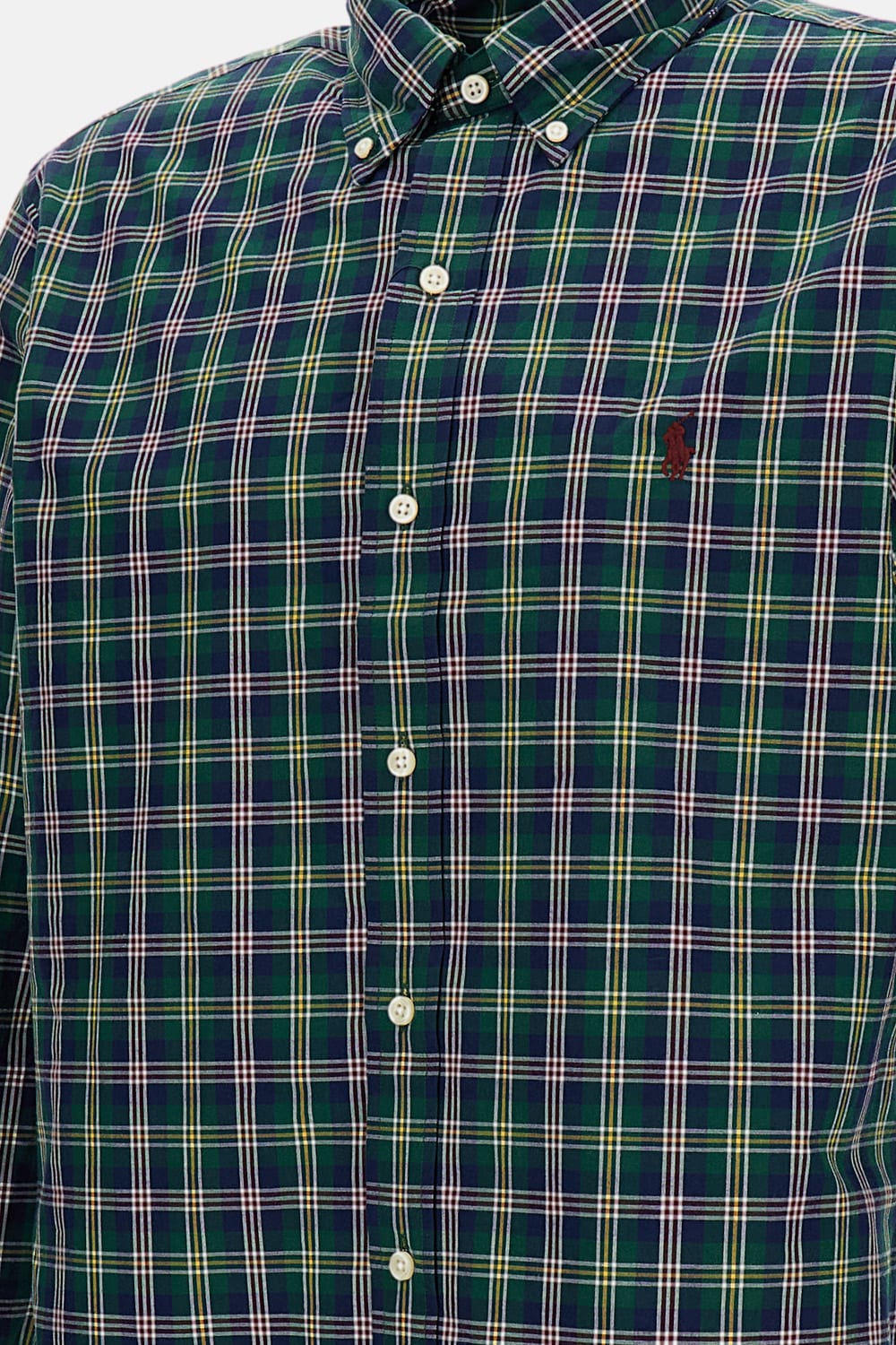 Polo Ralph Lauren Long Sleeve Sport Shirt In Multi