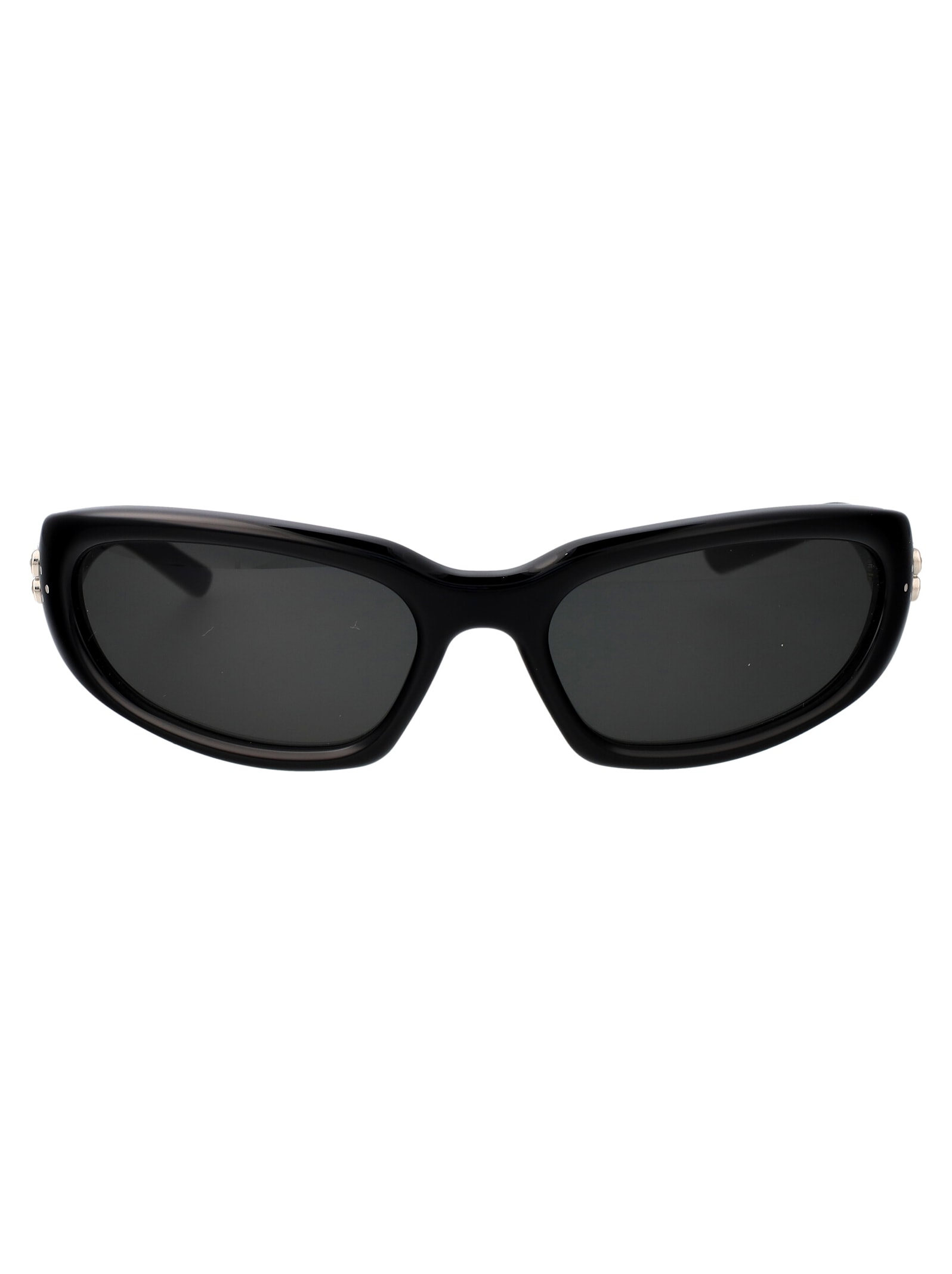 Shop Gentle Monster Memento Sunglasses In 01 Black