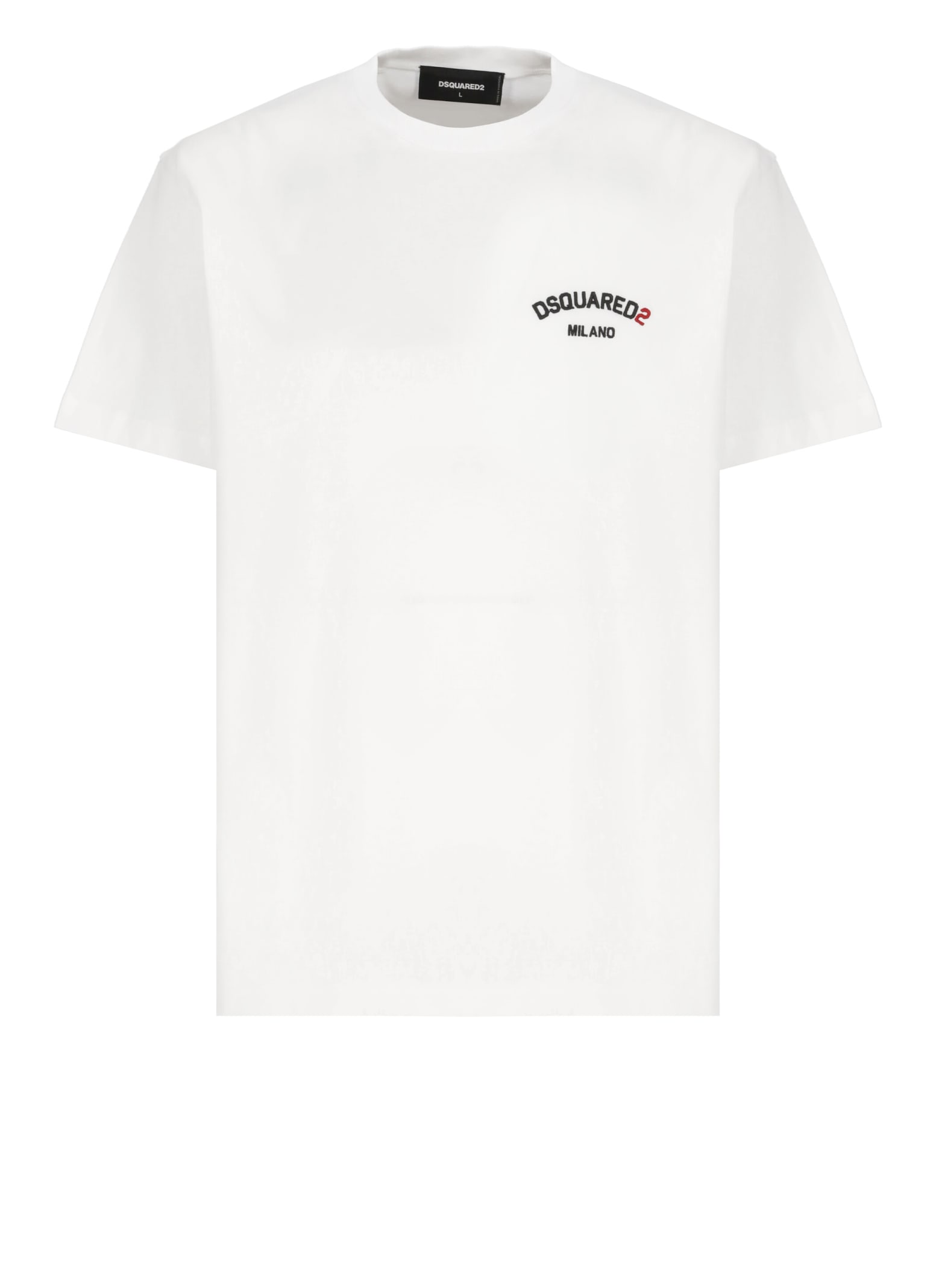 Shop Dsquared2 Regular Fit T-shirt In White