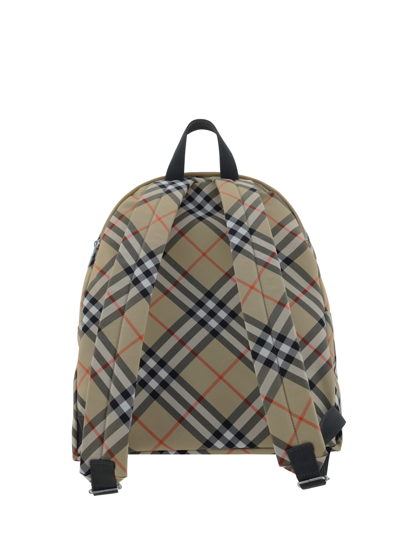 Shop Burberry Backpack In Sand