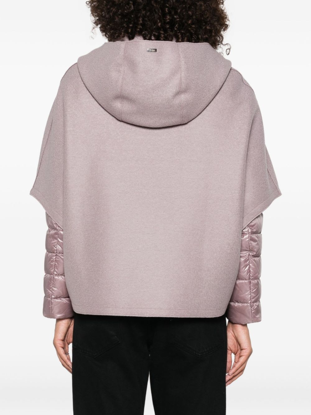 Herno Hooded Puffer Jacket In Neutral