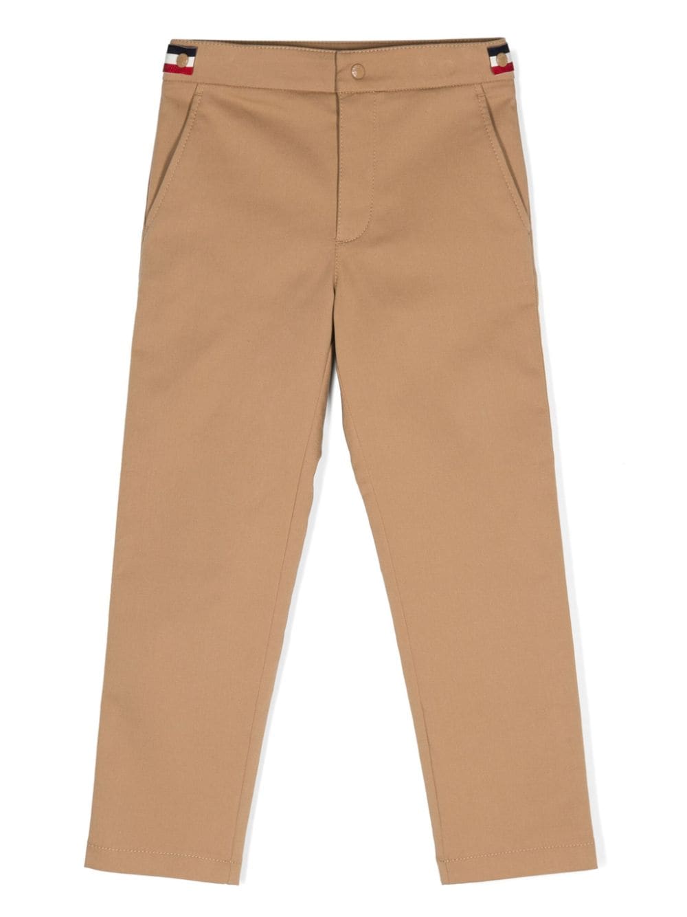 MONCLER BEIGE TROUSERS BOY 