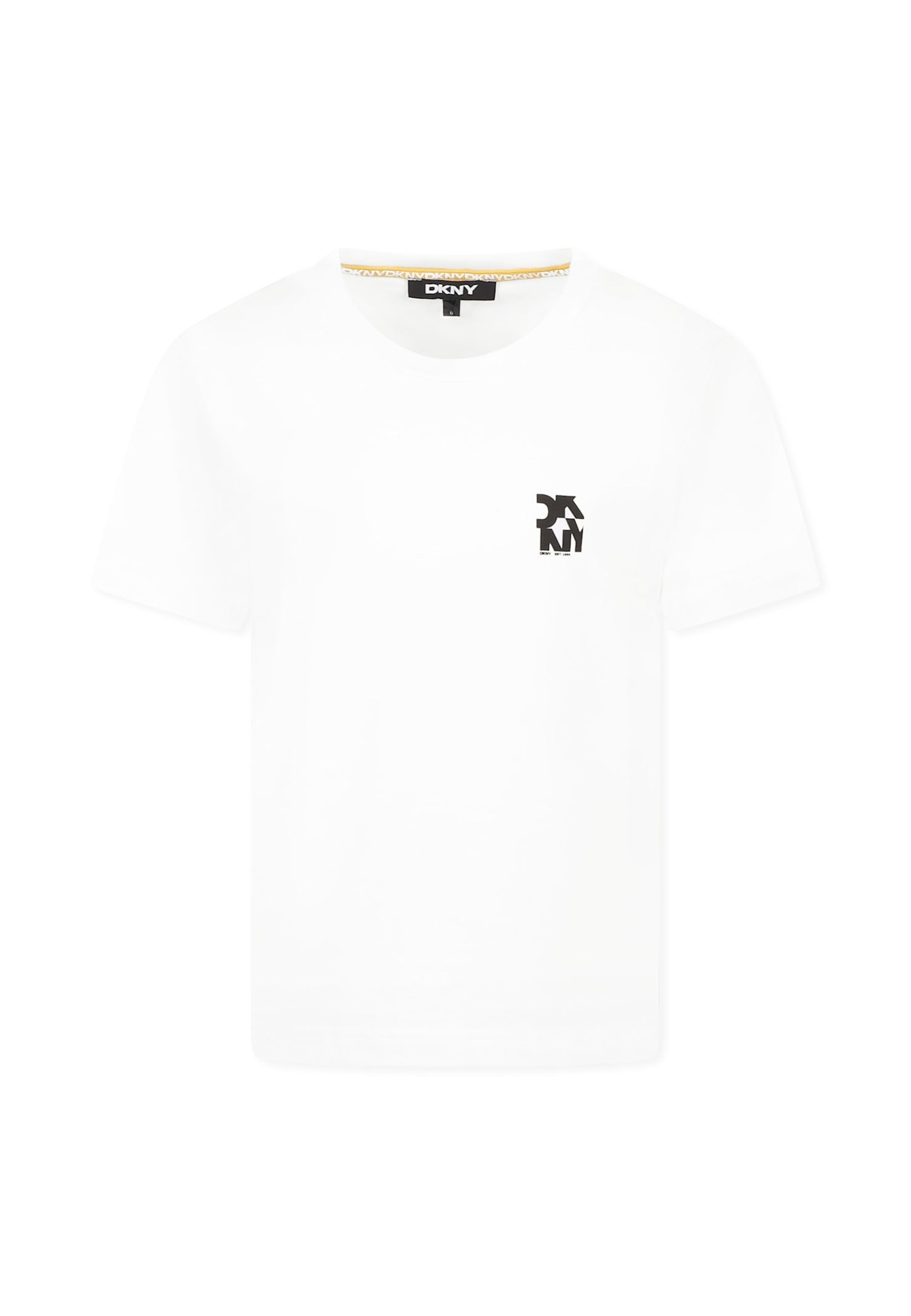 Dkny Short-sleeved T-shirt In White