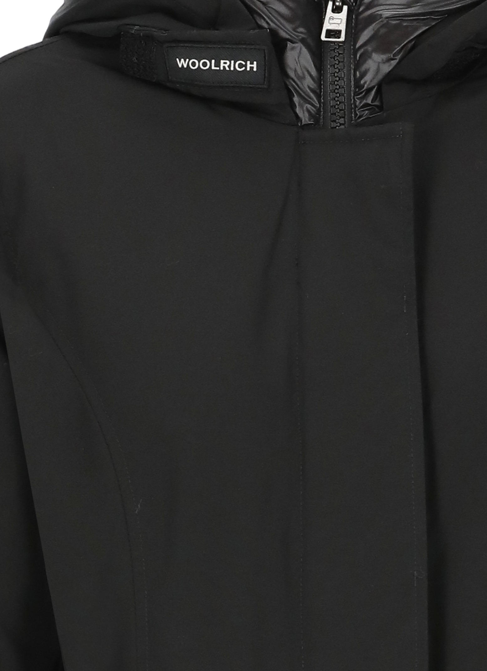 Woolrich Luxury Artic Parka In Blk Black