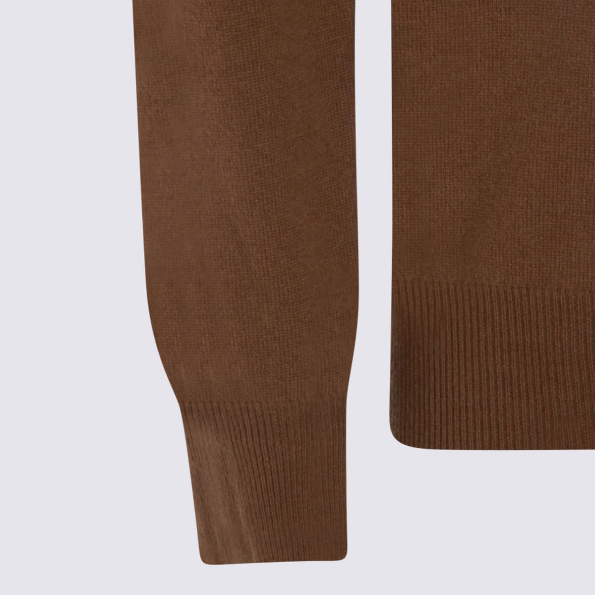 Altea Virgin-wool Sweater In Brown