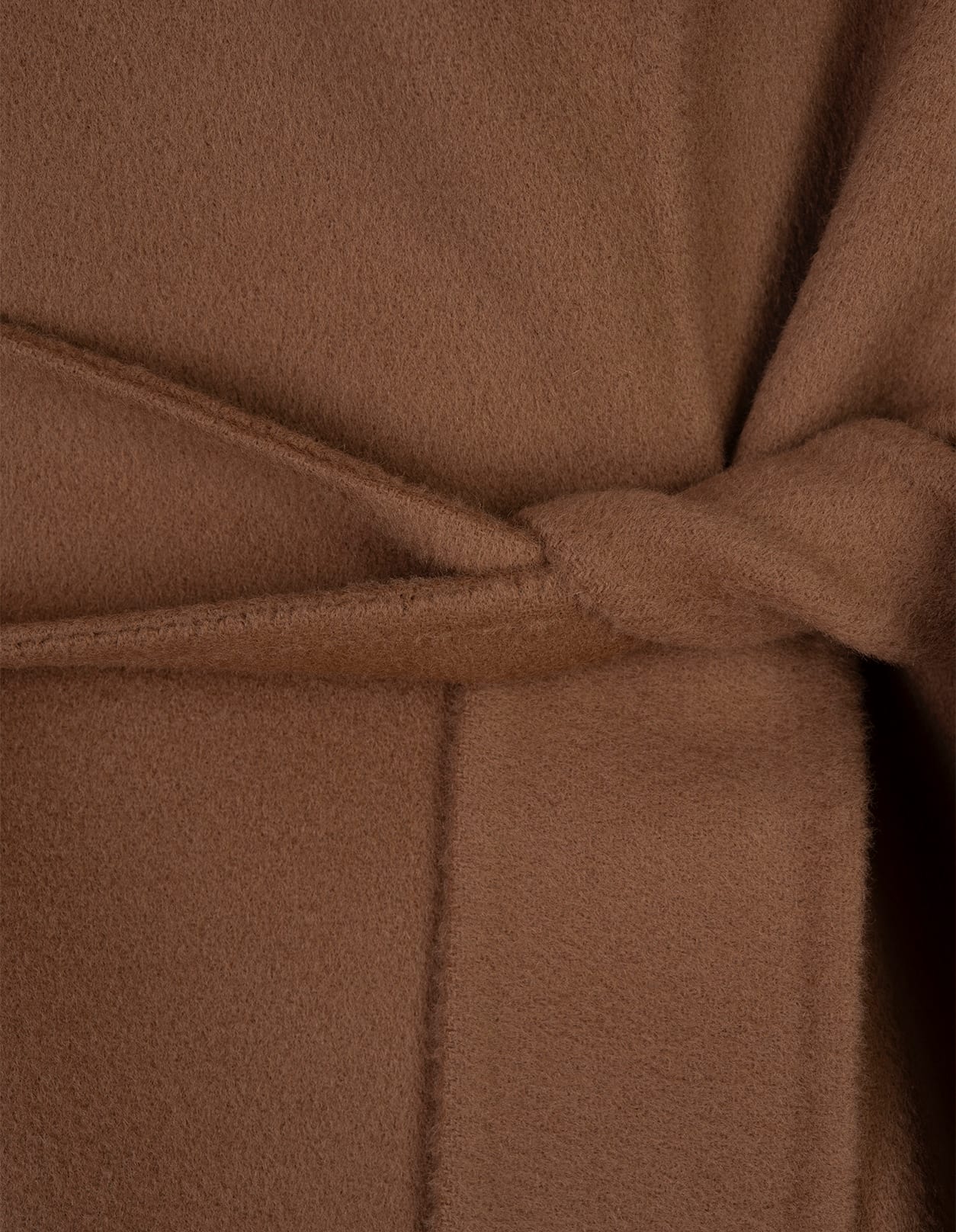 Shop 's Max Mara Camel Poldo Long Coat In Brown