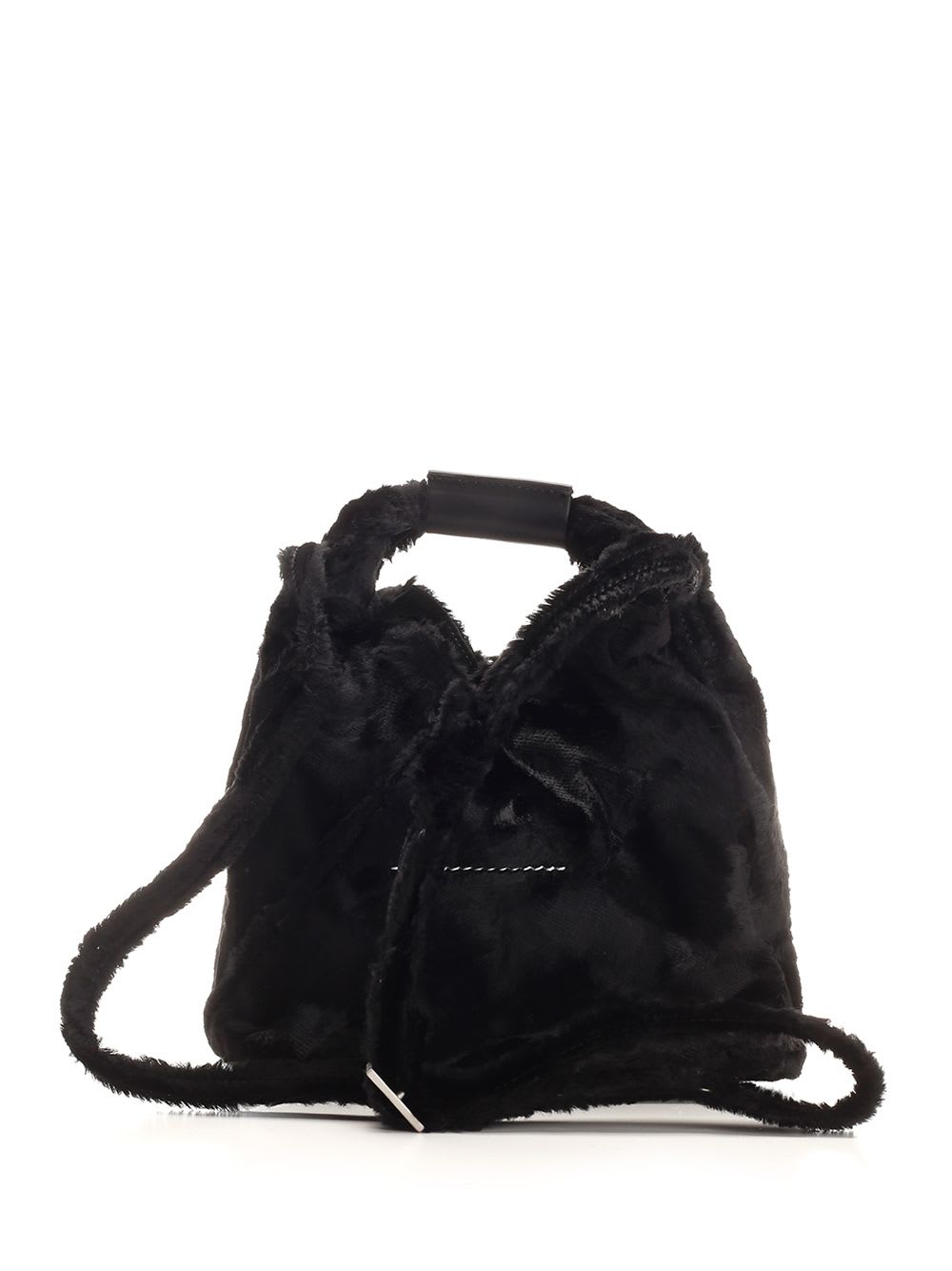 Shop Mm6 Maison Margiela Japanese Crossbody Bag In Black