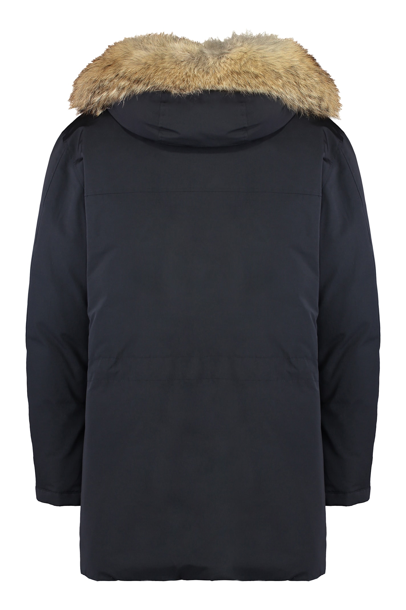 Moorer Archimede Fur Hood Parka In Blue
