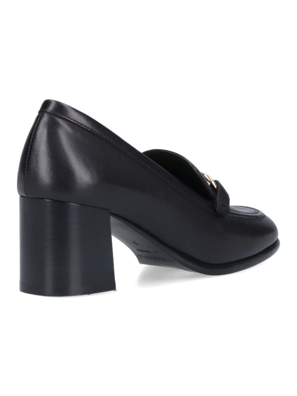 Shop Ferragamo Gancini Loafers In Black