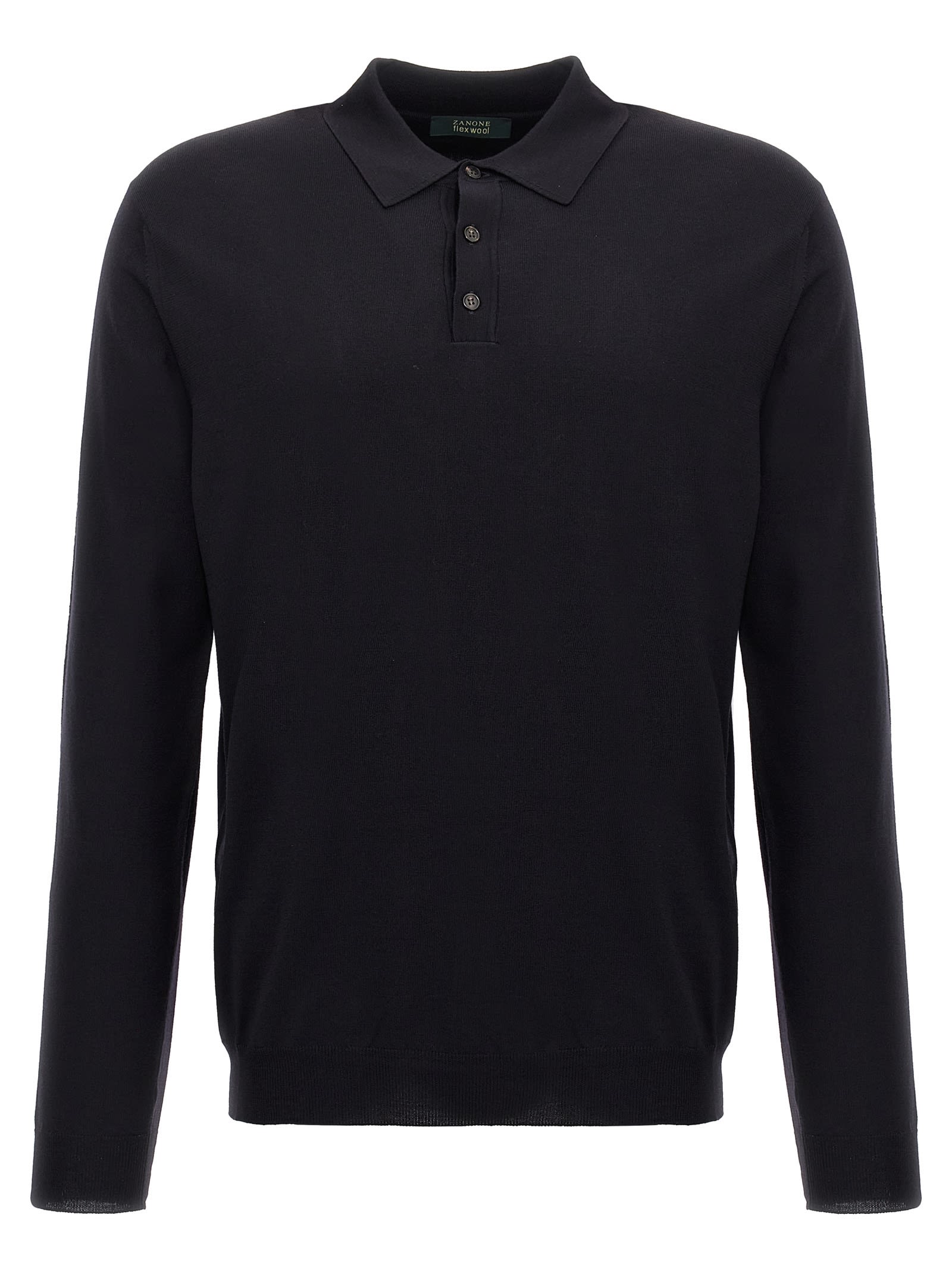 Wool Polo Shirt