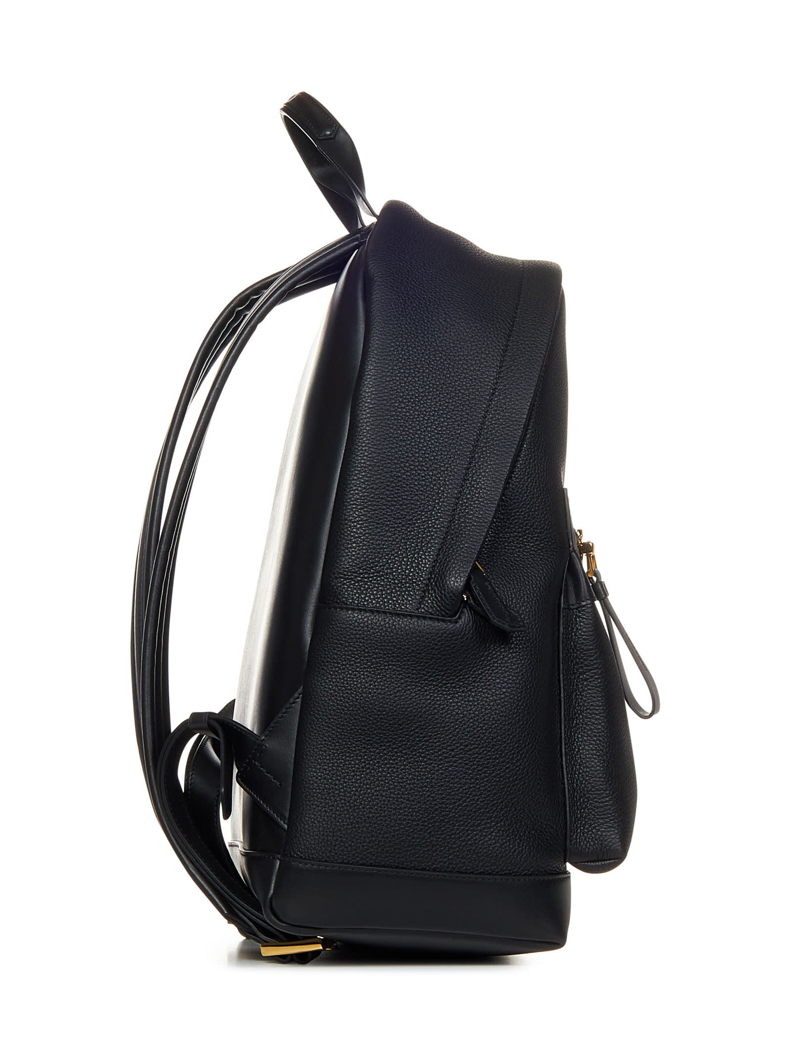 Shop Tom Ford Buckley Backpack In Black