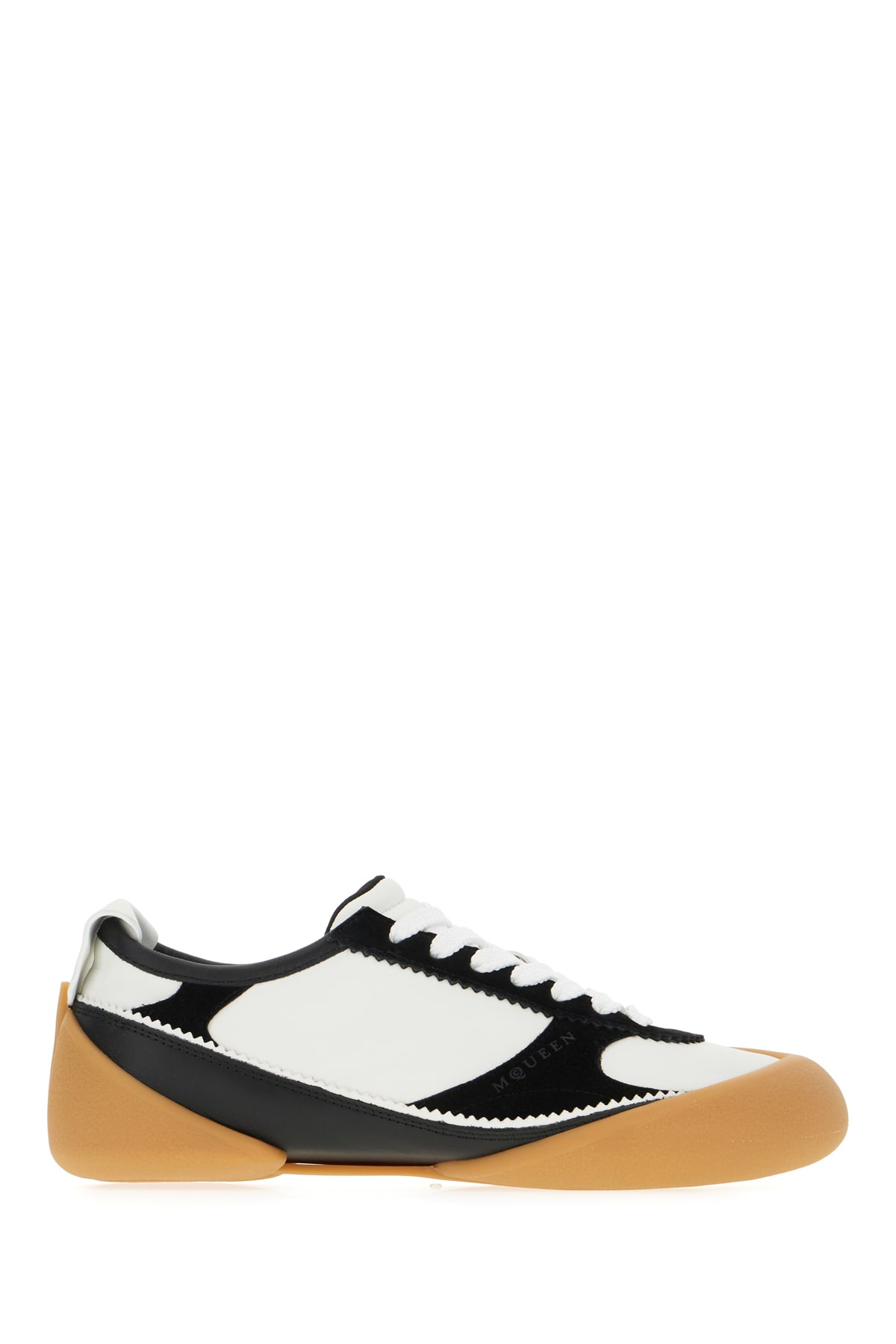 Two-tone Leather And Suede Sneakers - Alexander McQueen - Modalova