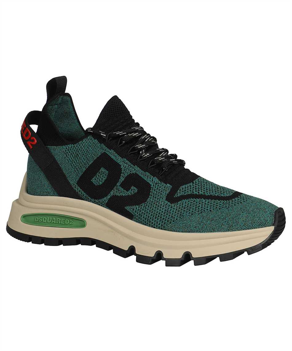 Shop Dsquared2 Run Ds2 Low-top Sneakers In Green