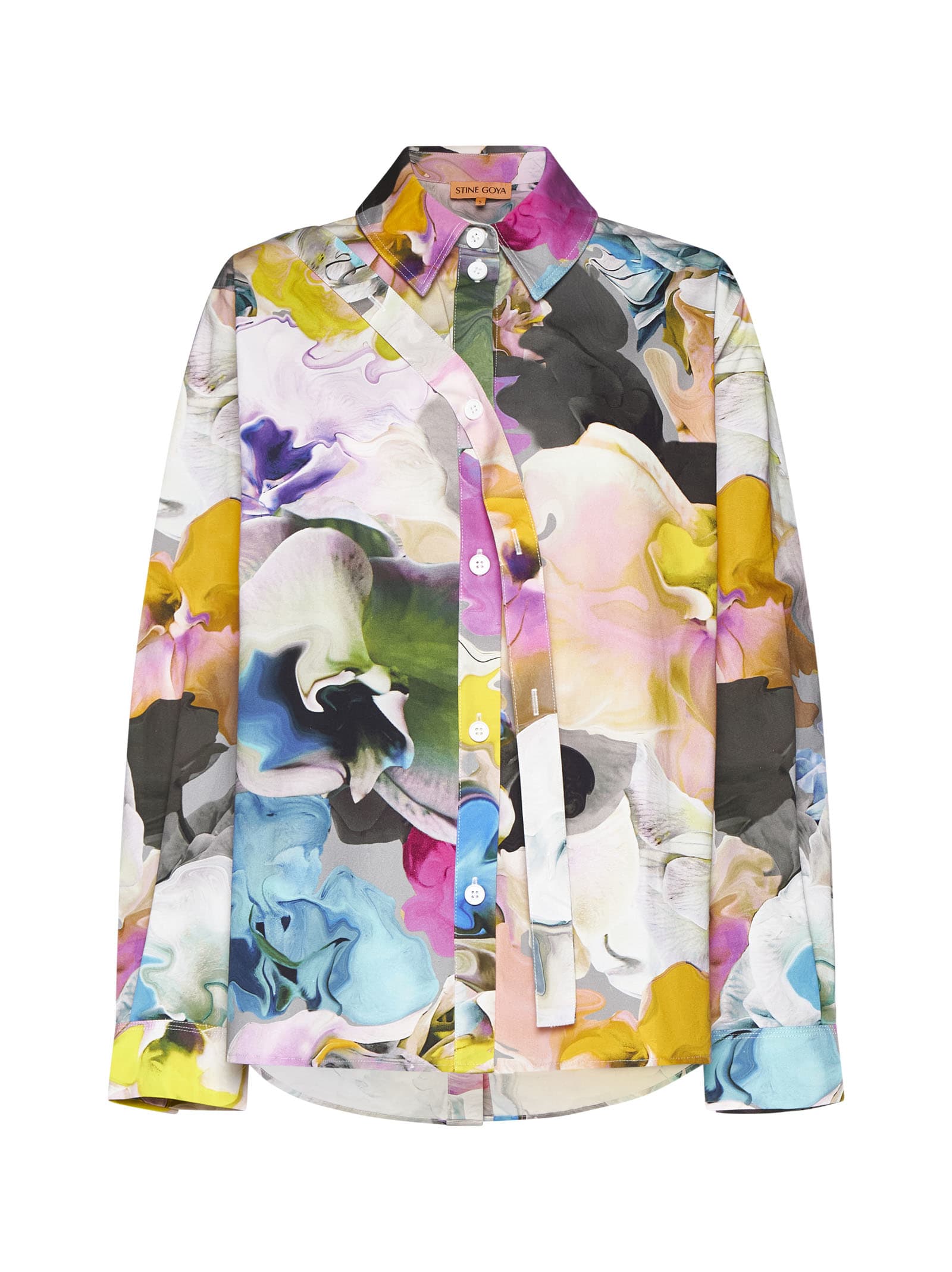 Shop Stine Goya Shirt In Liquified Orchid