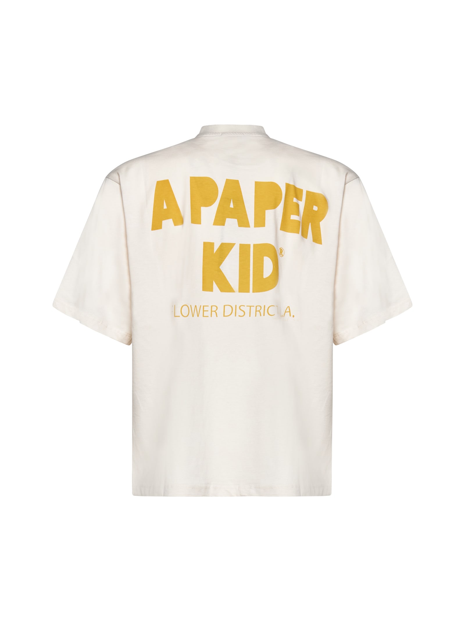 Shop A Paper Kid T-shirt In Cream