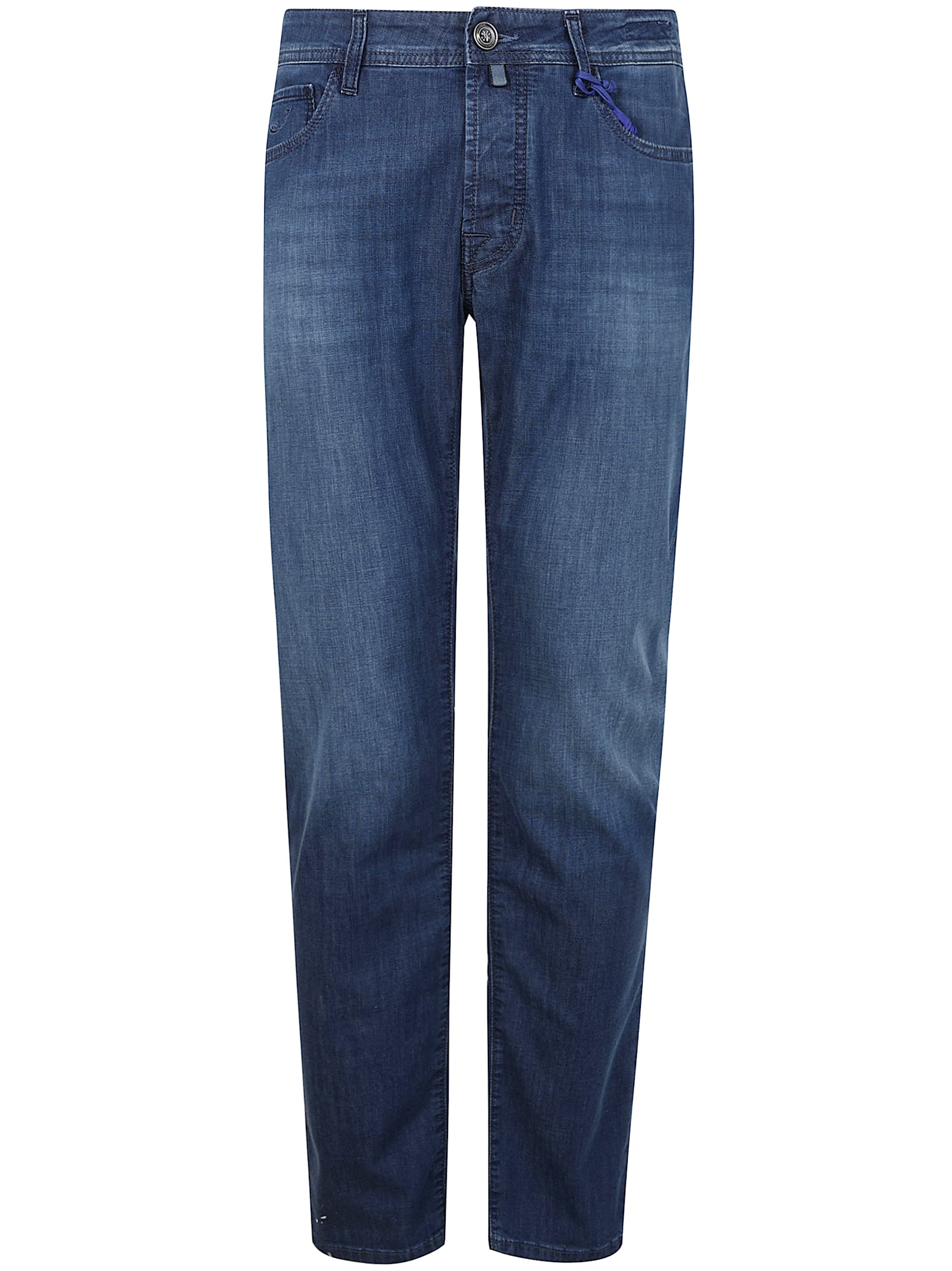 Pant 5 Pocket Slim Fit Bard Denim Blue Stretch