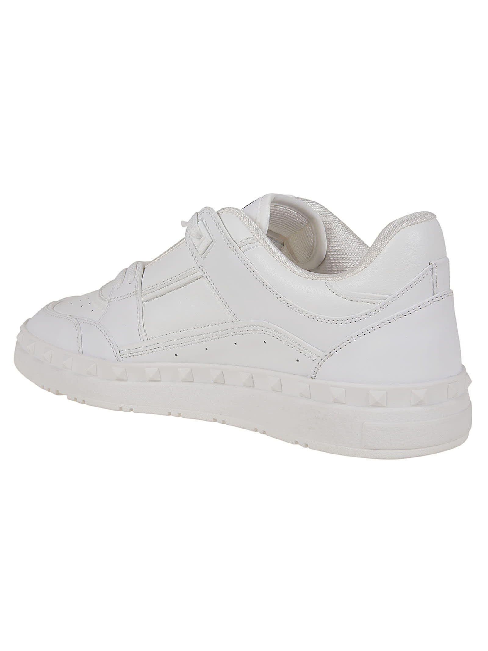 Shop Valentino Sneaker Freedots In White