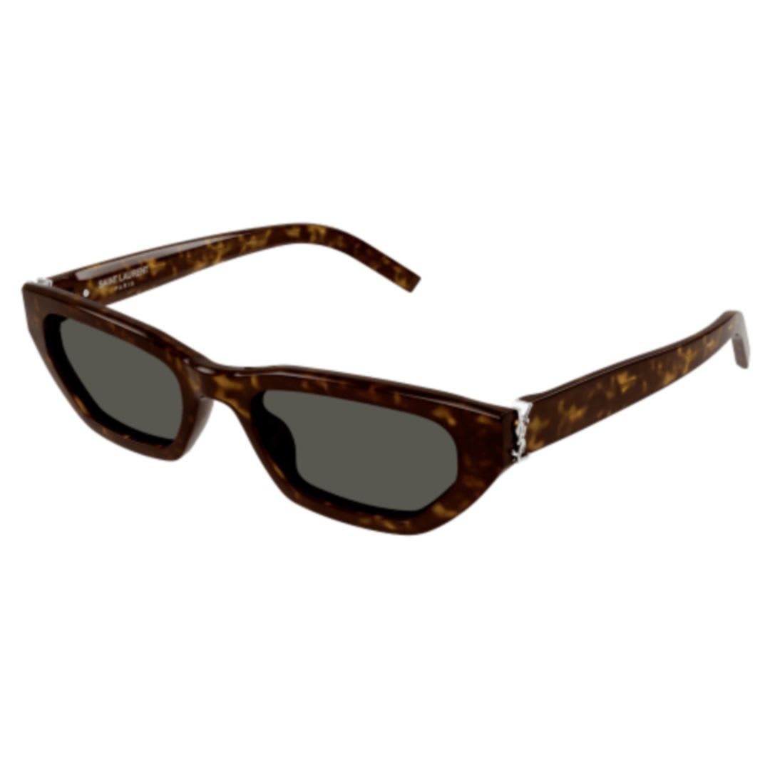 Saint Laurent Sl M126 002 Sunglasses Sunglasses In 002 Havana Havana Grey