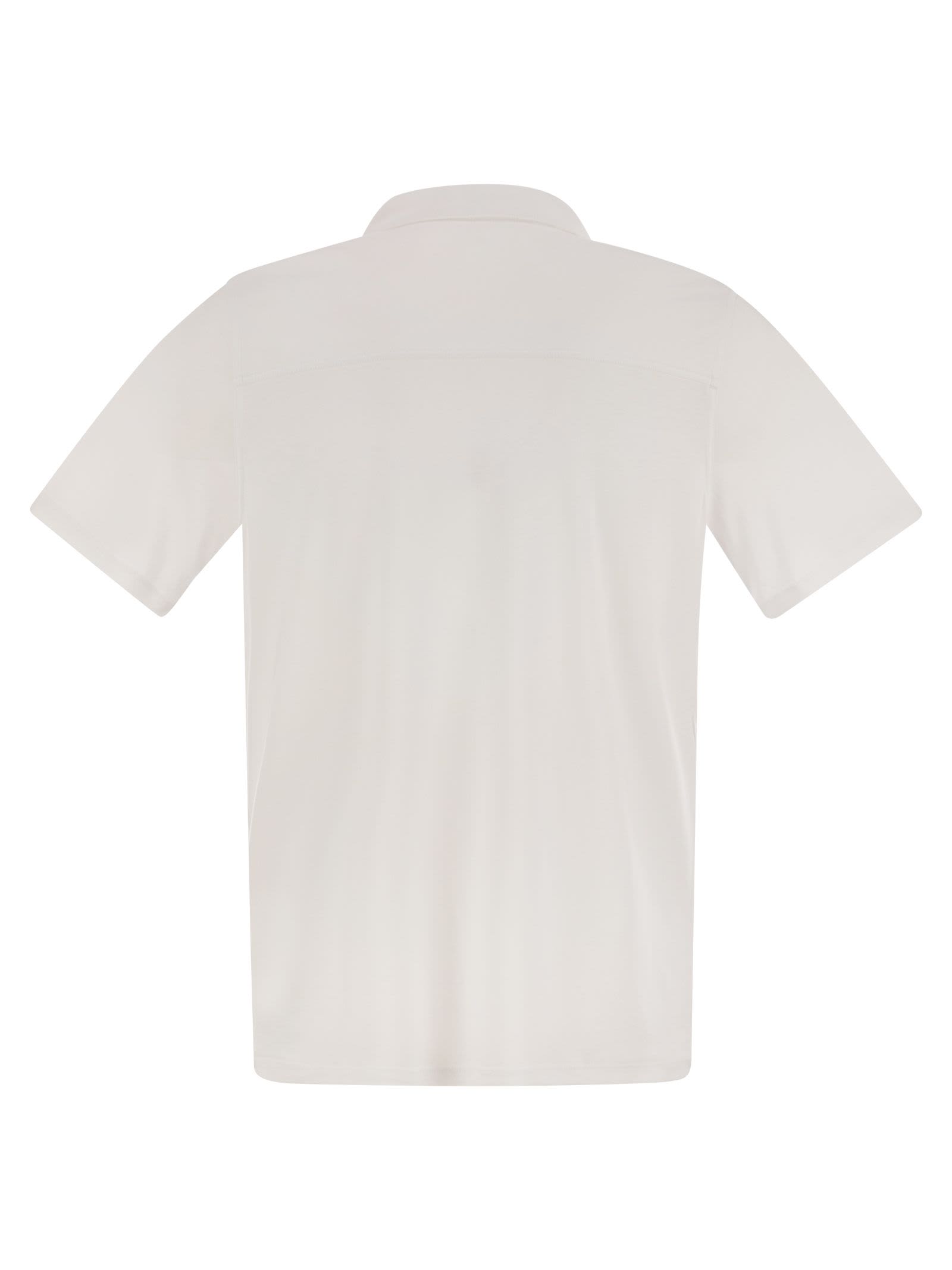 Majestic Lyocell And Cotton T-shirt