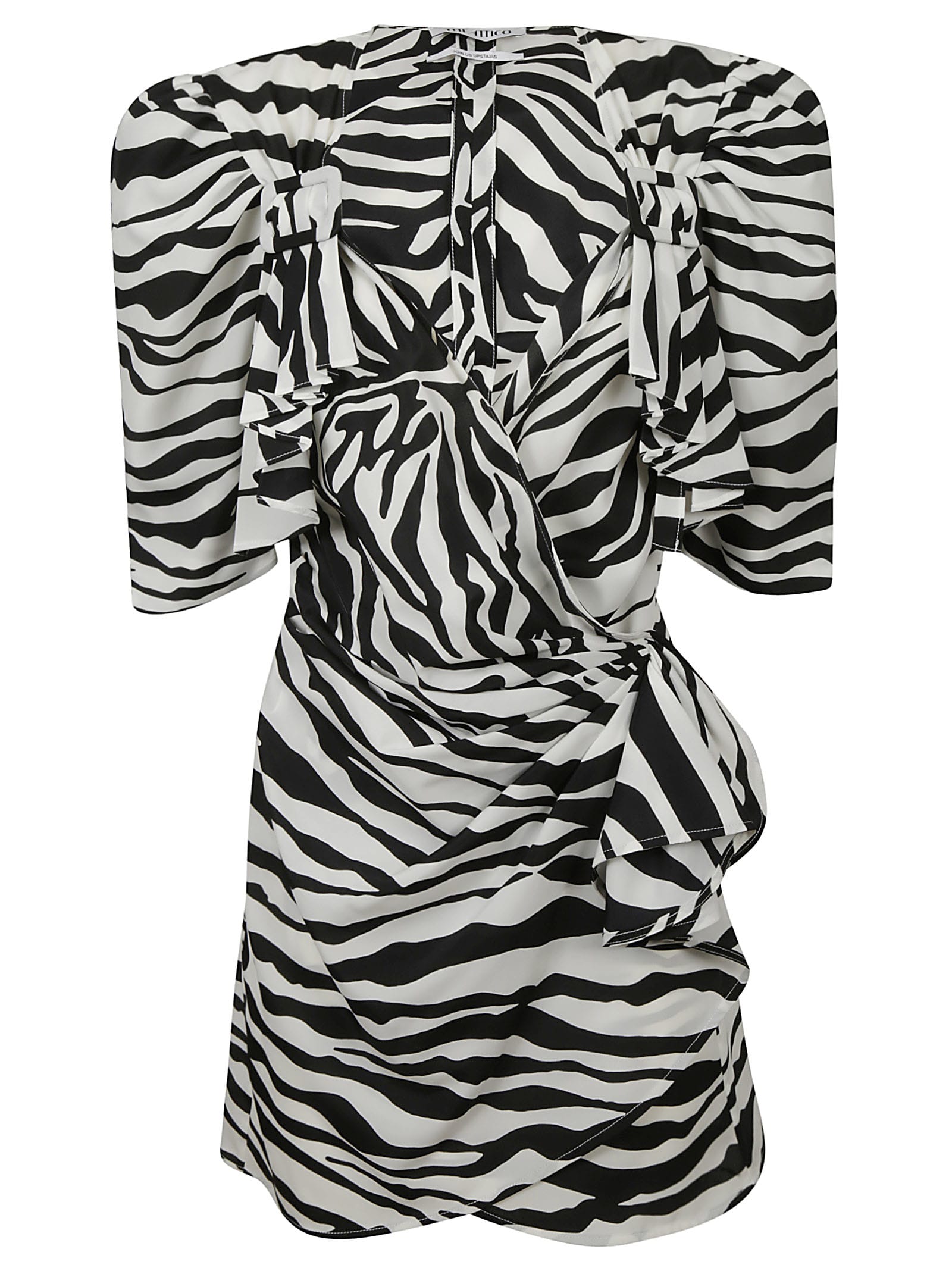ATTICO BUCKLED MINI DRESS,11260429