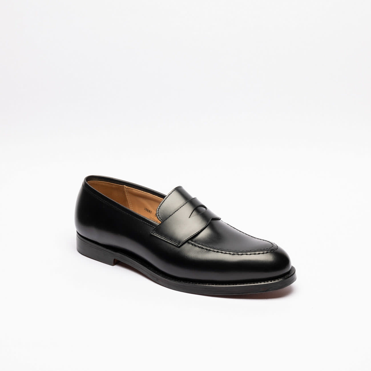 Henley Black Calf Penny Loafer (leather Sole)