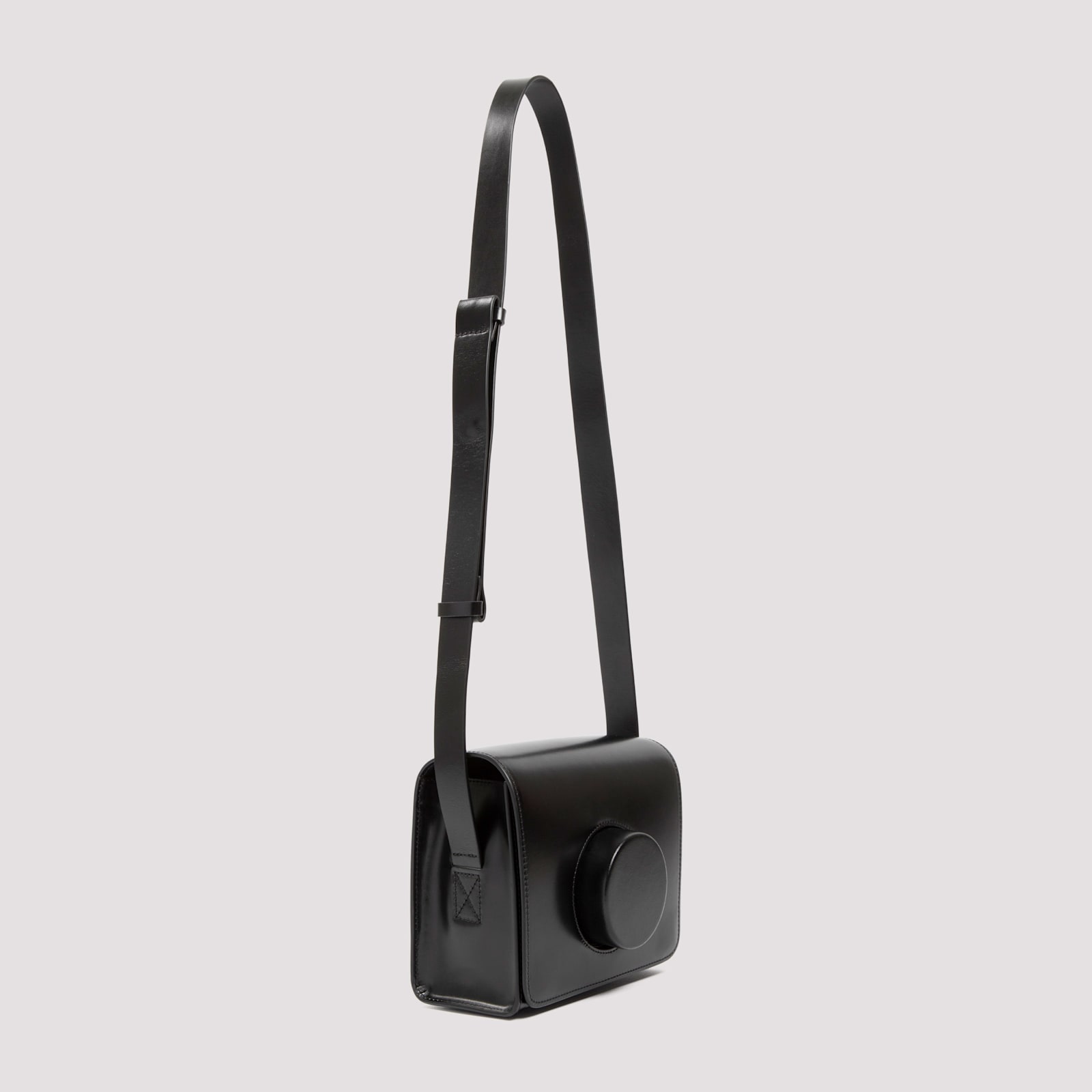 Shop Lemaire Camera Bag In Black