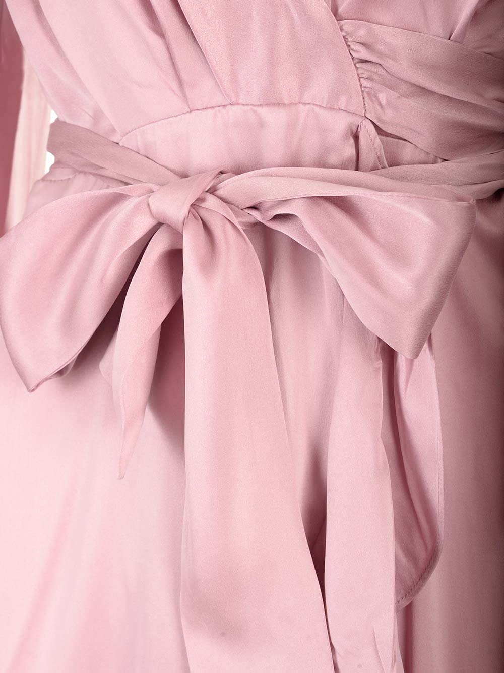 Shop Zimmermann Pale Pink Silk Dress