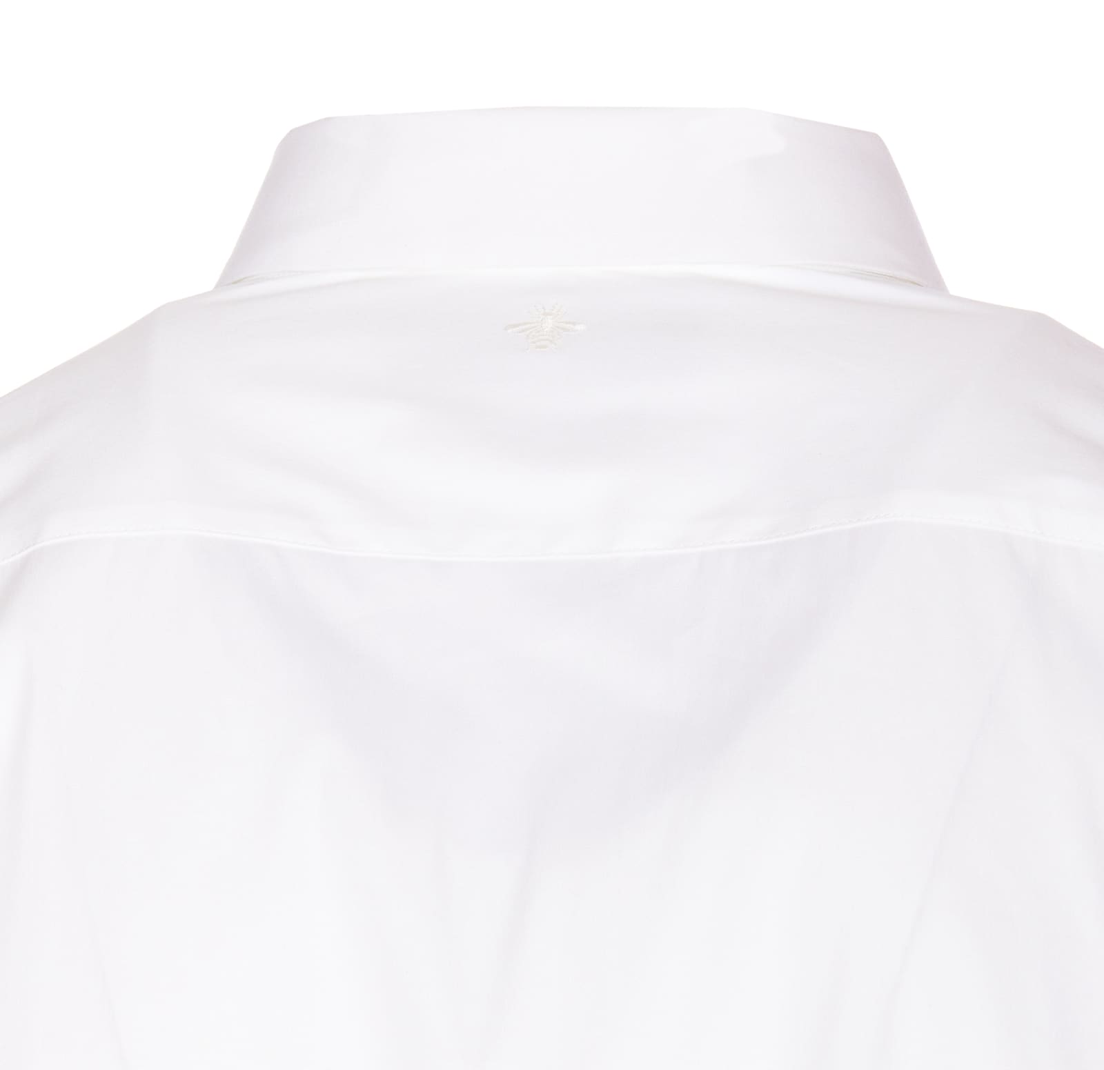 Shop Gucci Stretch Shirt In White