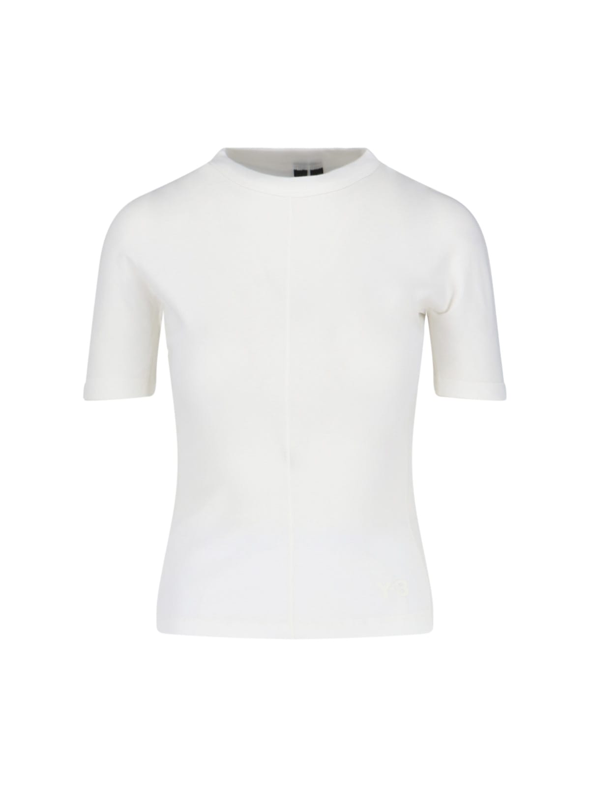 Shop Y-3 Basic T-shirt In White