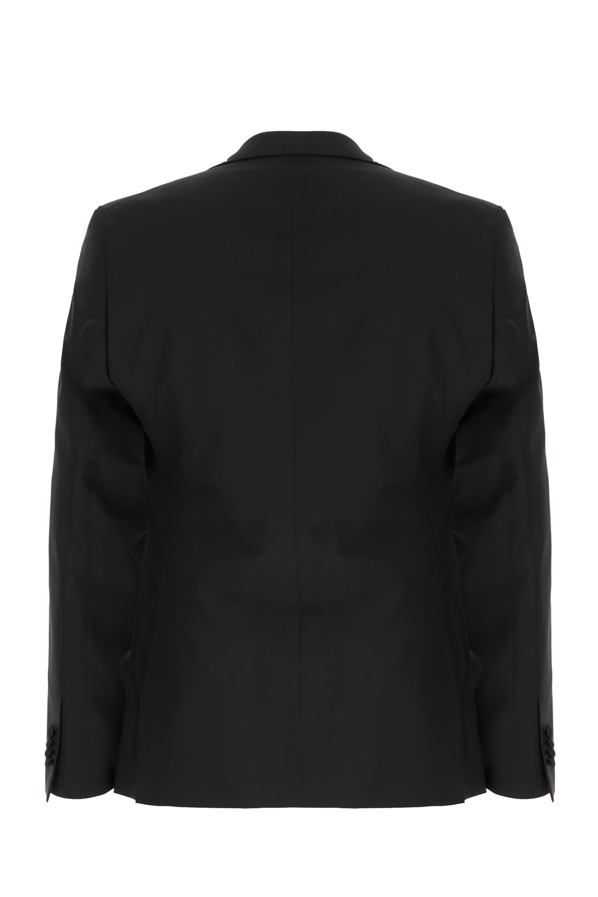Corneliani Black Stretch Wool Suit In Black