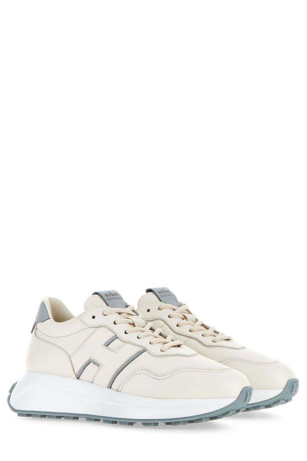 Hogan H641 Low-top Sneakers In Neutrals