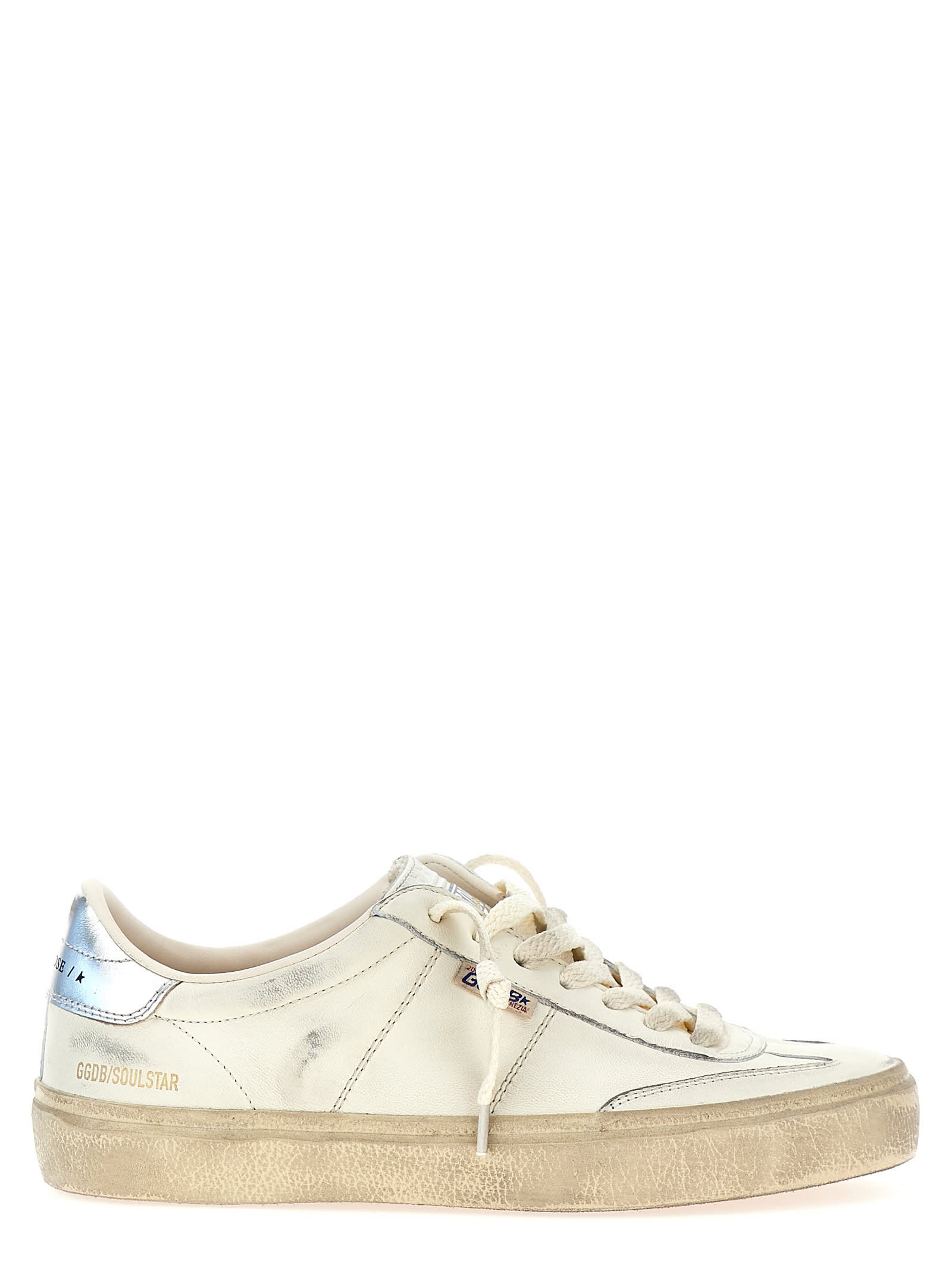 Shop Golden Goose Soul Star Sneakers In White