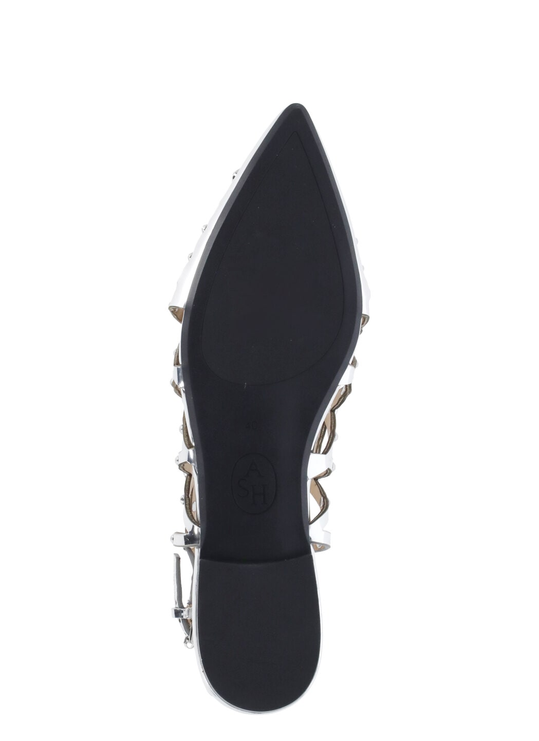 Ash Bazaar Slingback Stud Embellished Sandals