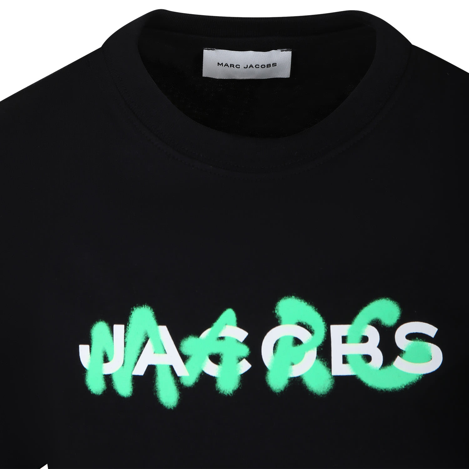 Shop Marc Jacobs Black T-shirt For Kids With Logo In Nero