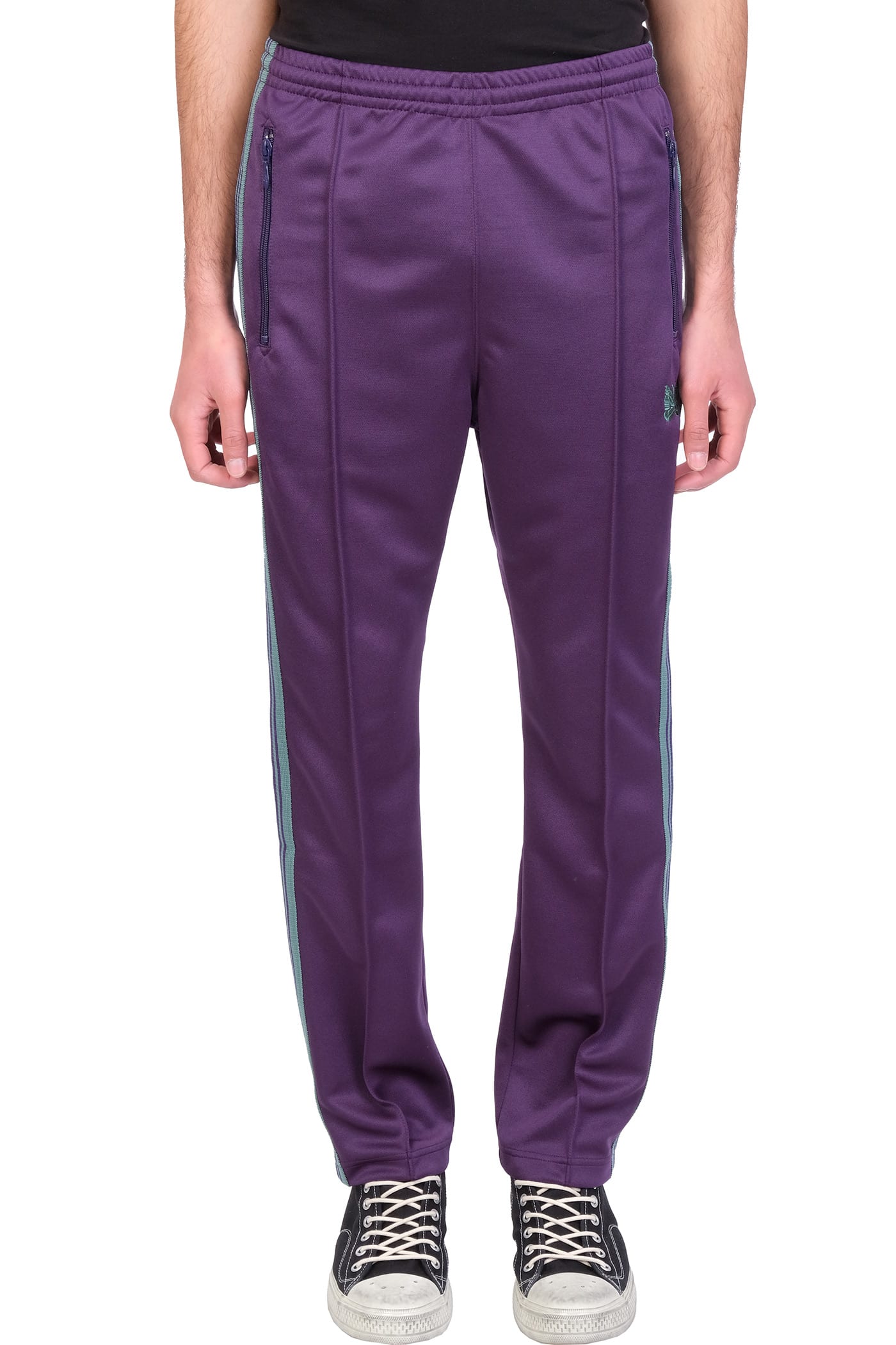 Needles Pants In Viola Polyester