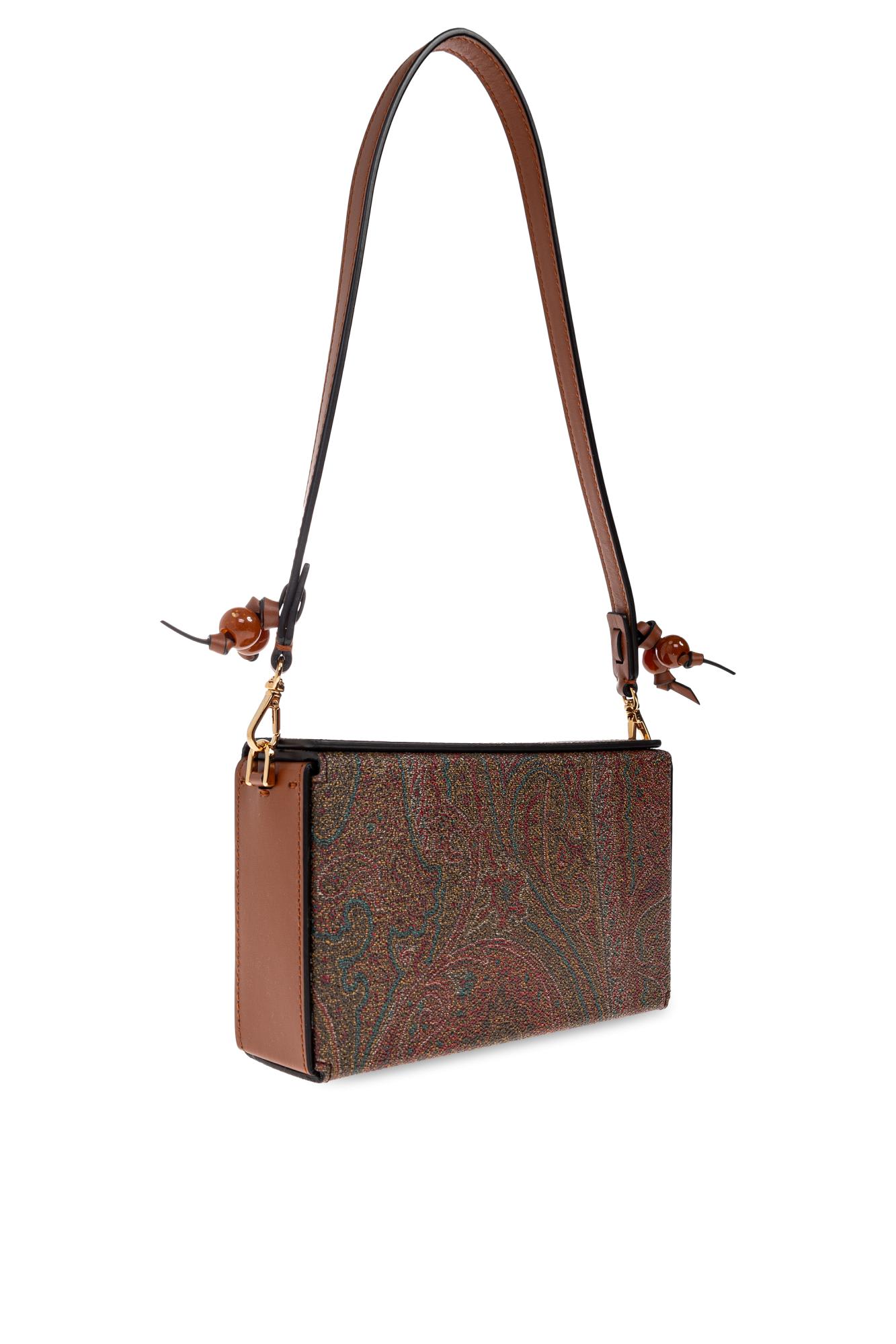 Etro Printed Fabric Arnica Shoulder Bag In Multi