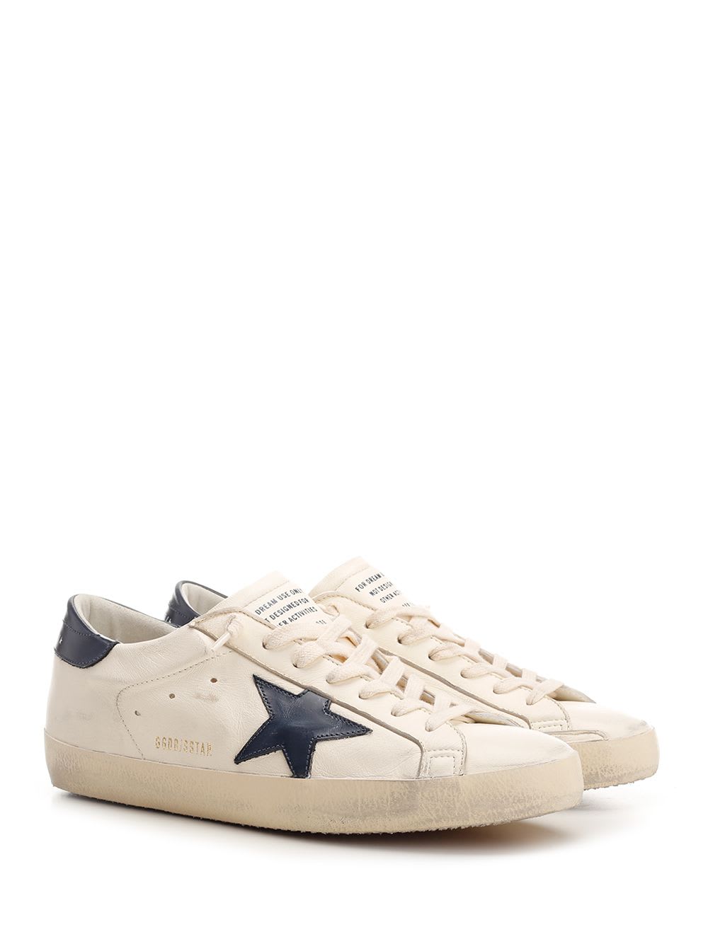 Shop Golden Goose Superstar Sneakers In Blu