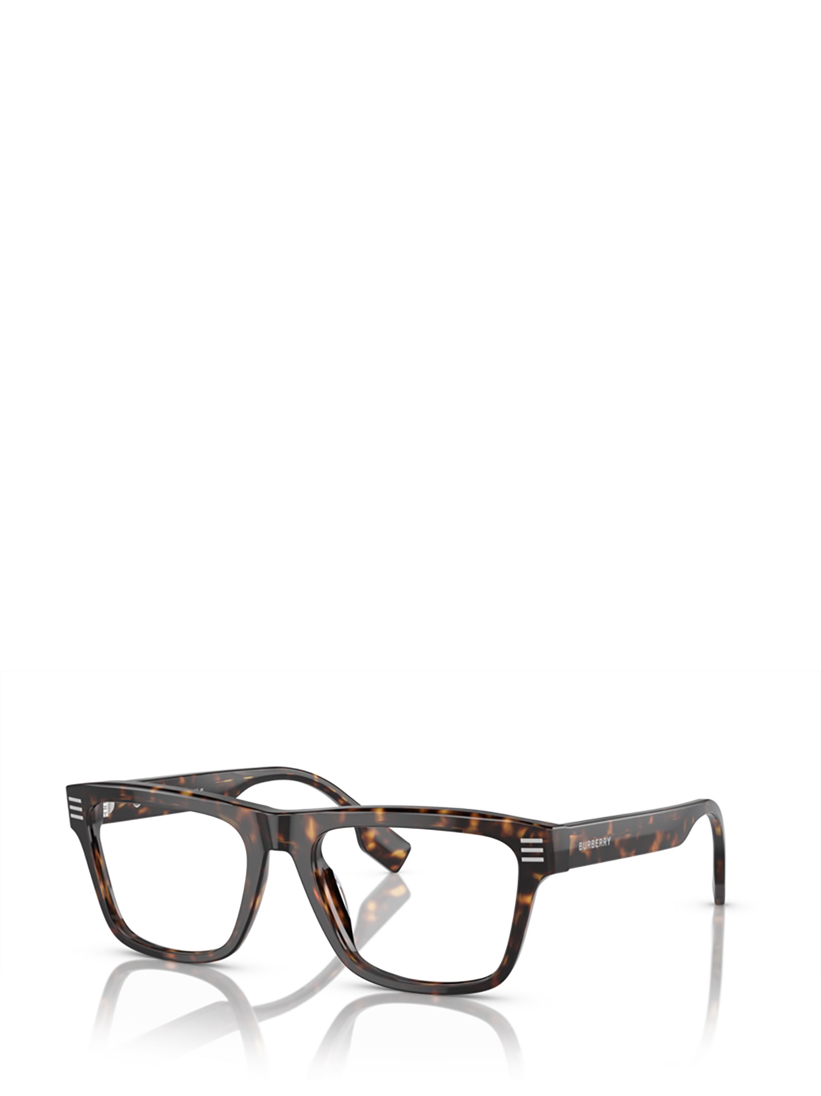 Shop Burberry Eyewear Be2387 Dark Havana Glasses