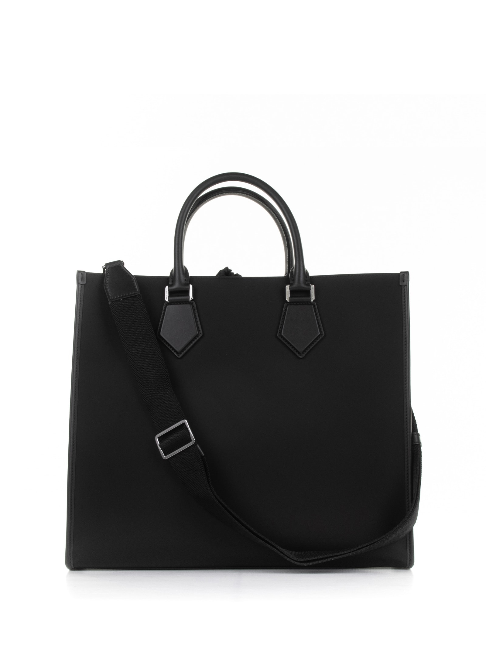 Shop Dolce & Gabbana Tote In Nero Nero