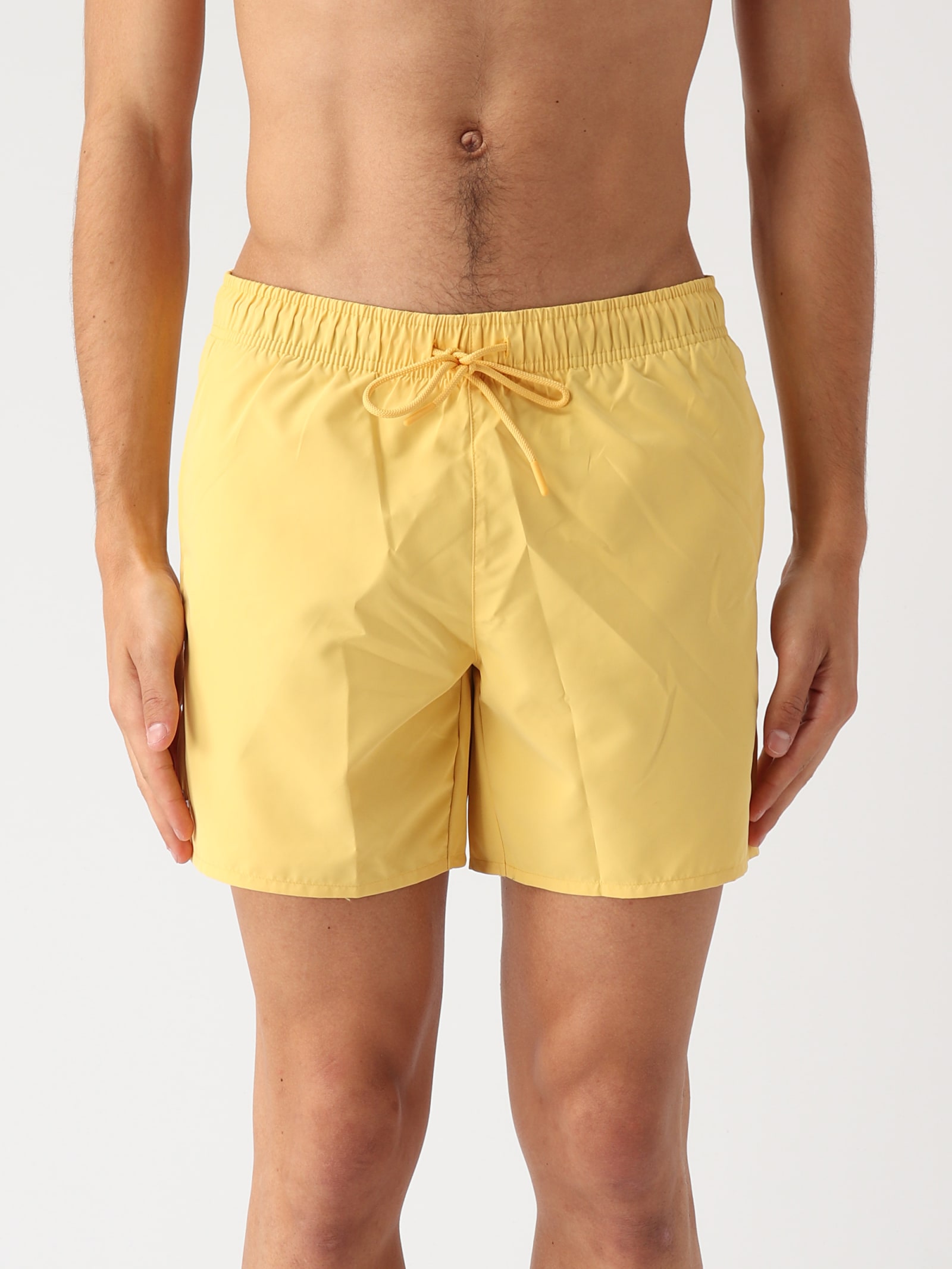 Lacoste Costume Uomo Swim Shorts In Yellow