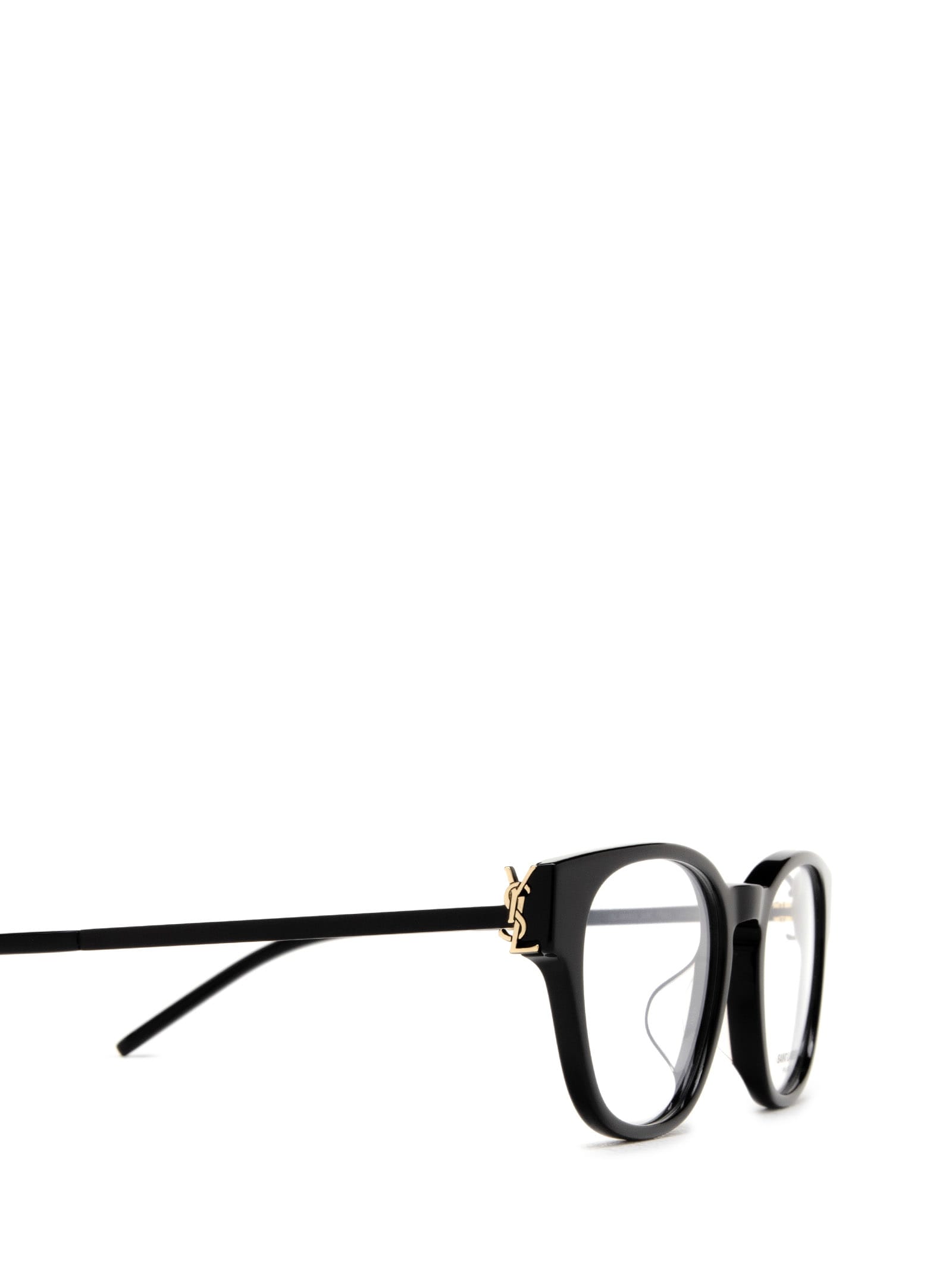 Shop Saint Laurent Sl M48o_d/f Black Glasses